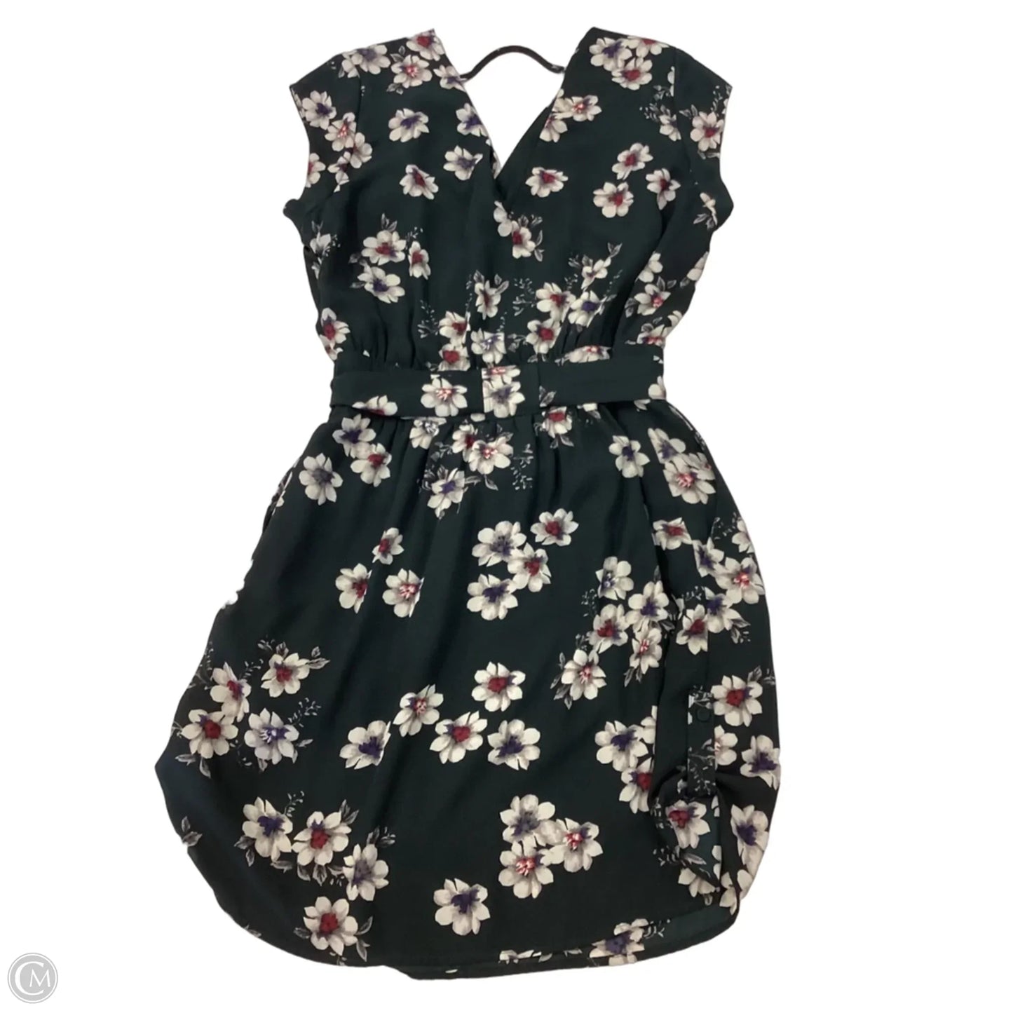 Dress Casual Short By Dr2 In Floral Print, Size: S