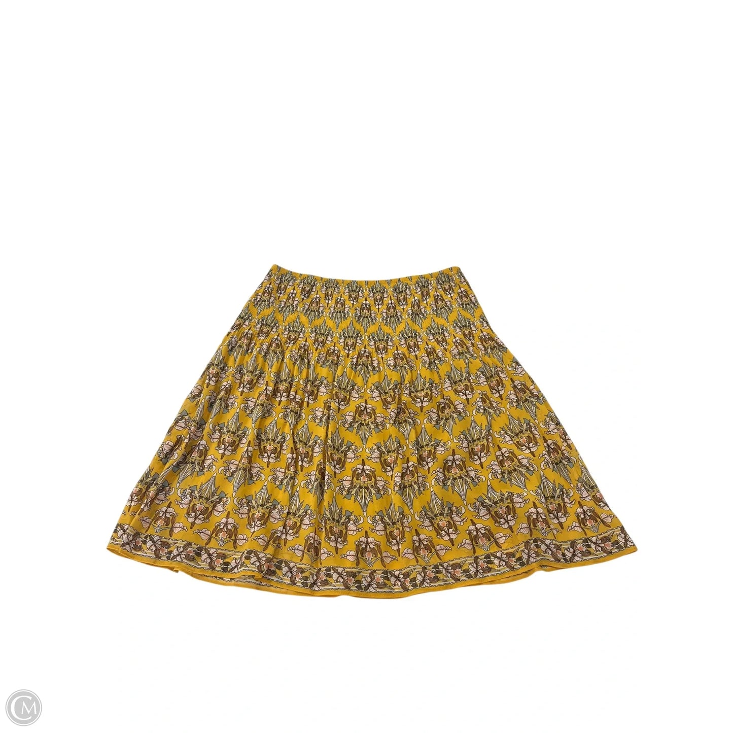 Skirt Mini & Short By Max Studio In Yellow, Size: M