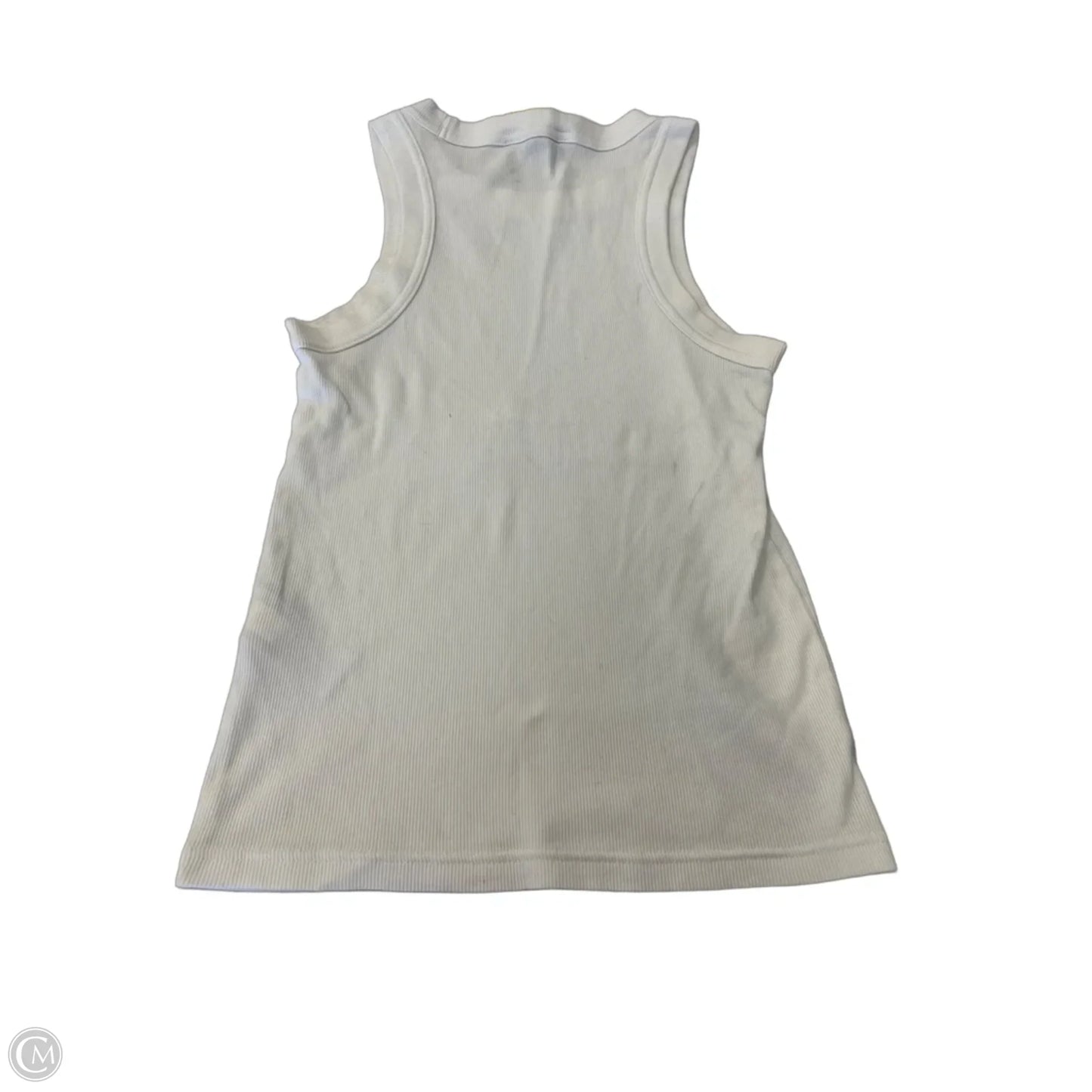 Tank Top By Banana Republic In White, Size: S