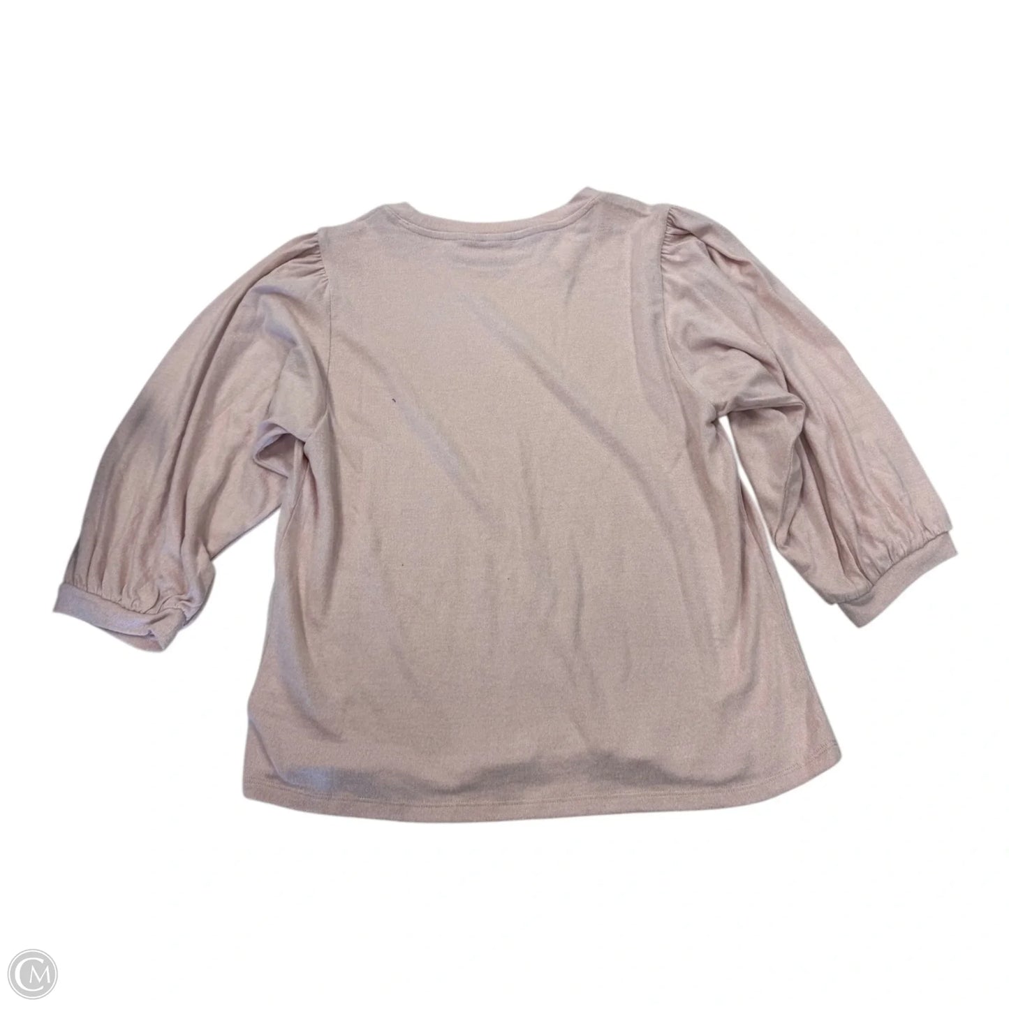 Top Long Sleeve By Gap In Pink, Size: S