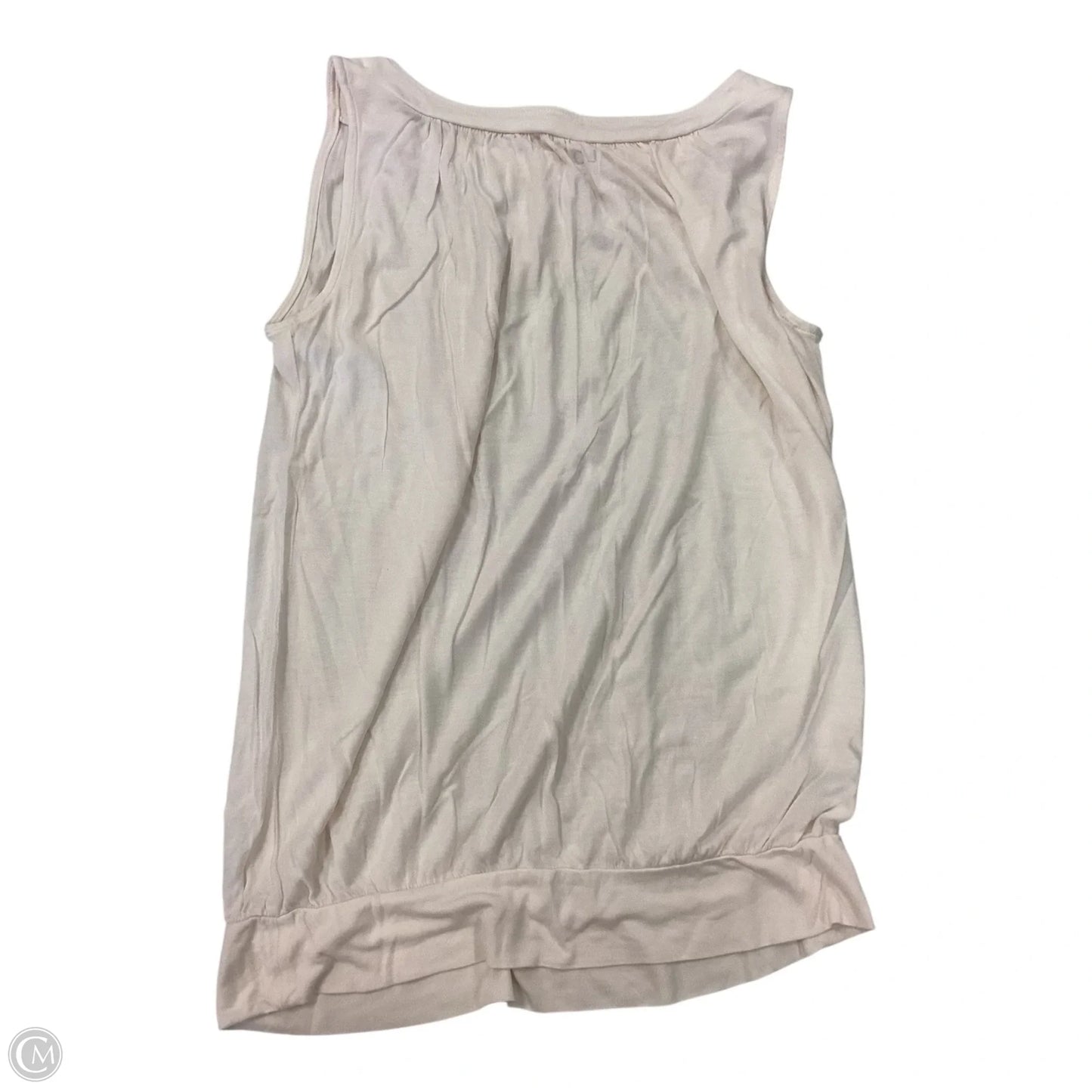 Top Sleeveless By Loft In cream Size: Xs