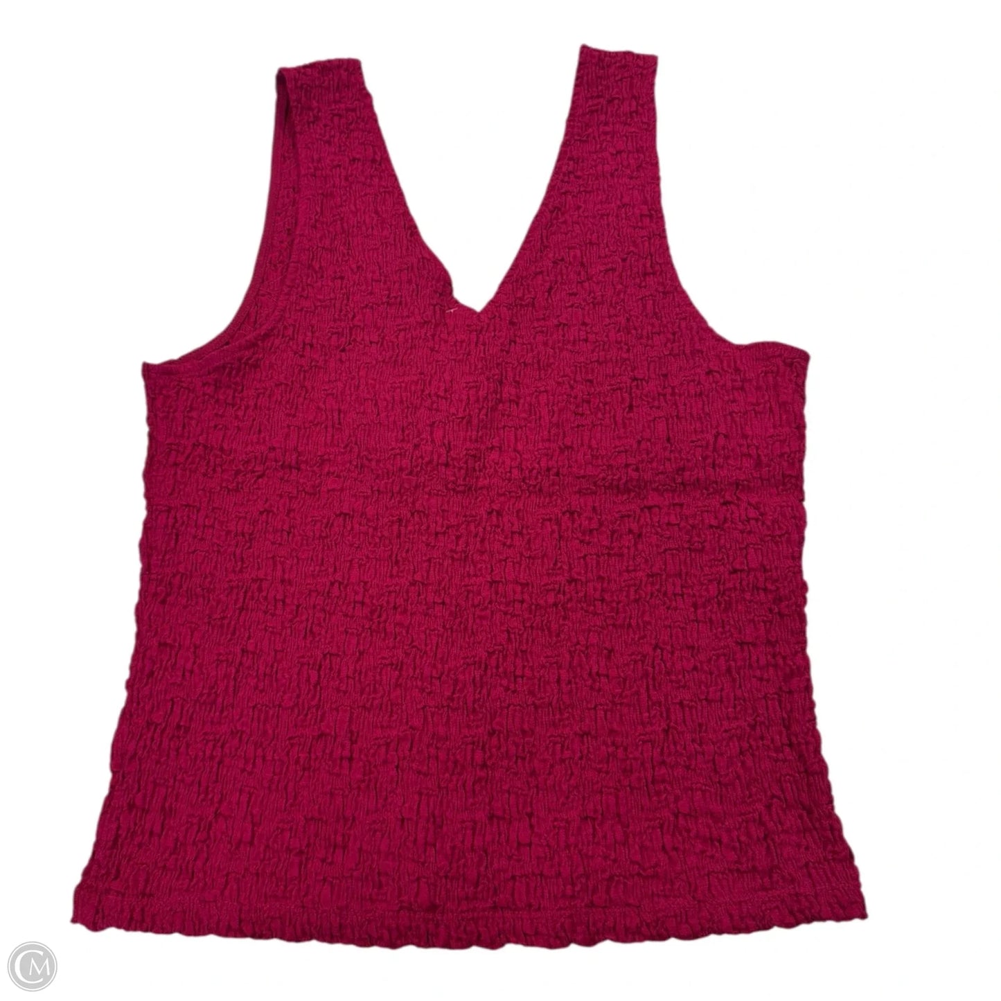 Top Sleeveless By A New Day In Pink, Size: M