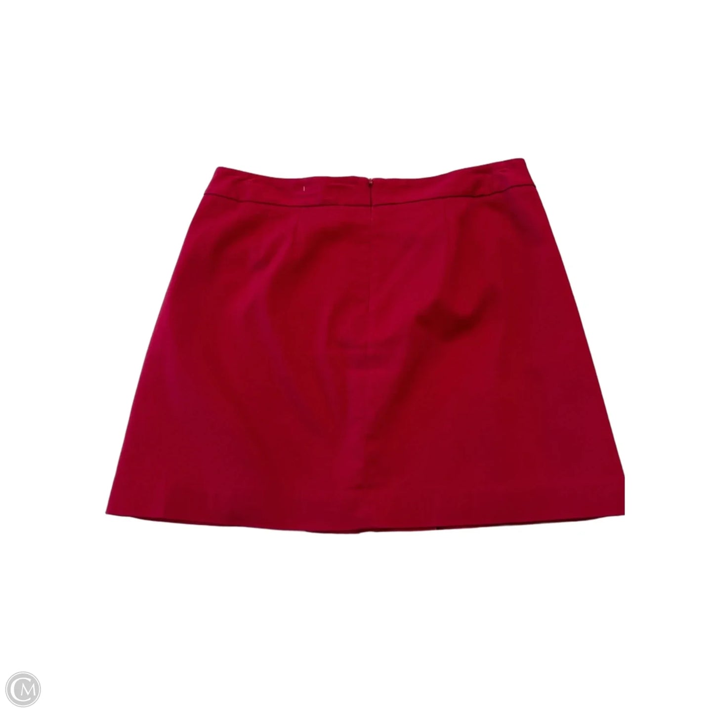 Skirt Midi By Loft In Red, Size: 12