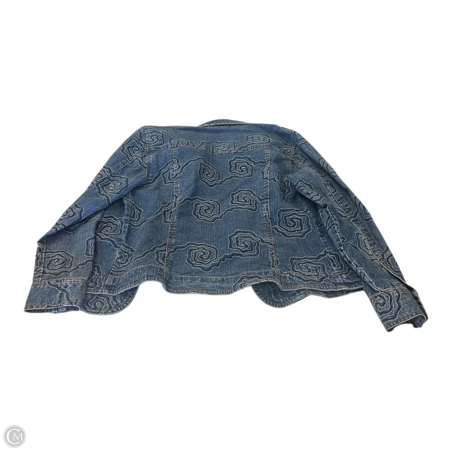 Jacket Denim By Ruby Rd In Blue, Size: 6