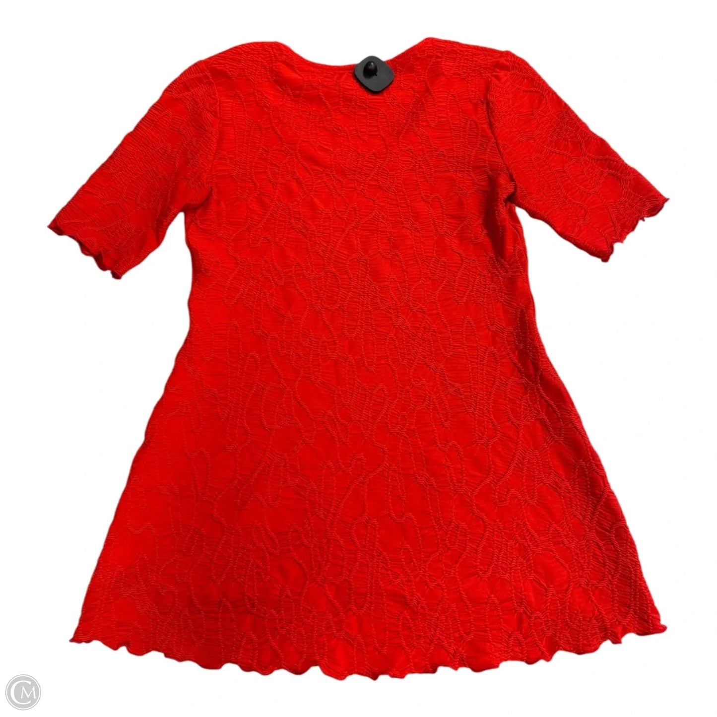 Top Short Sleeve By Joseph Ribkoff In Orange, Size: 6