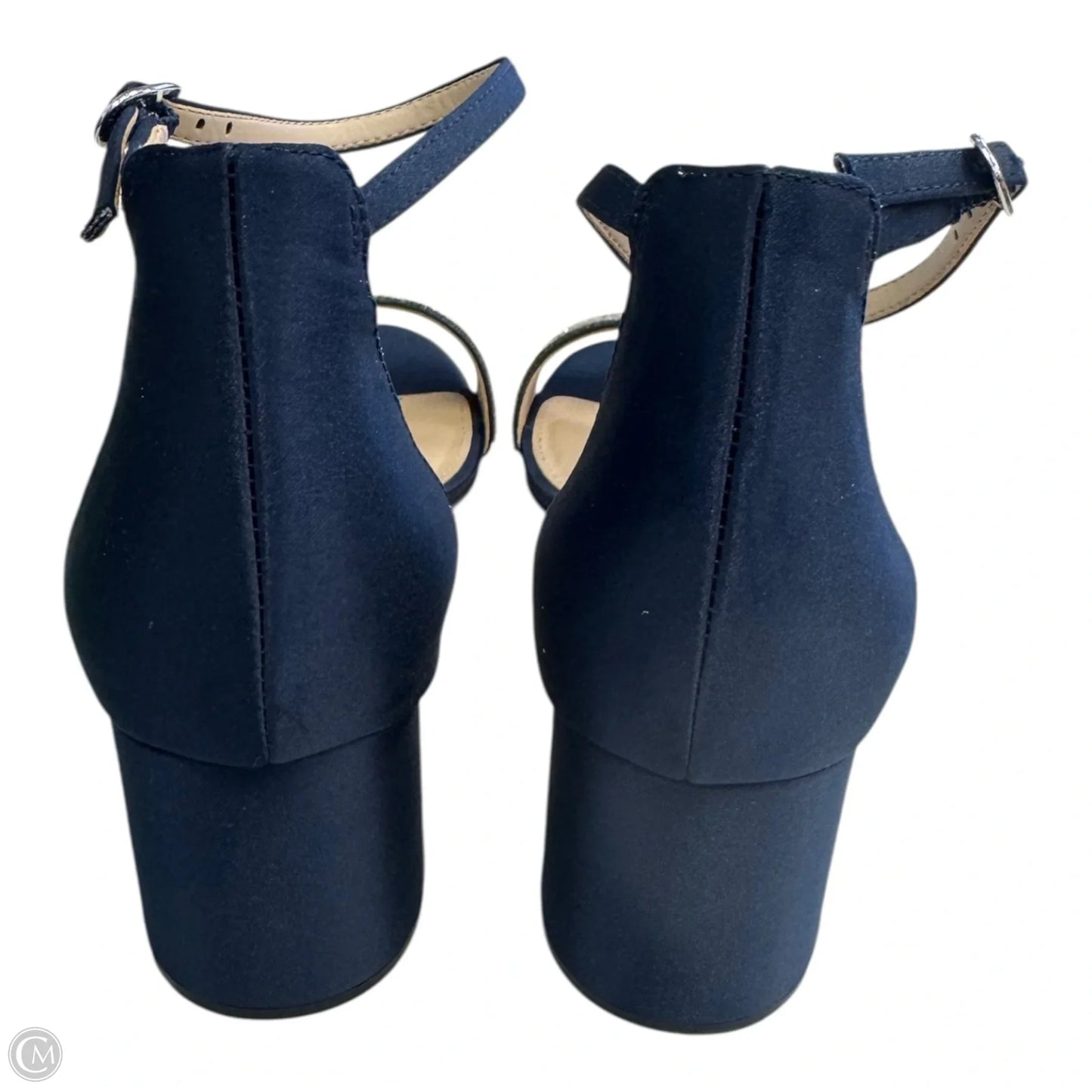 Shoes Heels Block By Nina In Navy, Size: 8