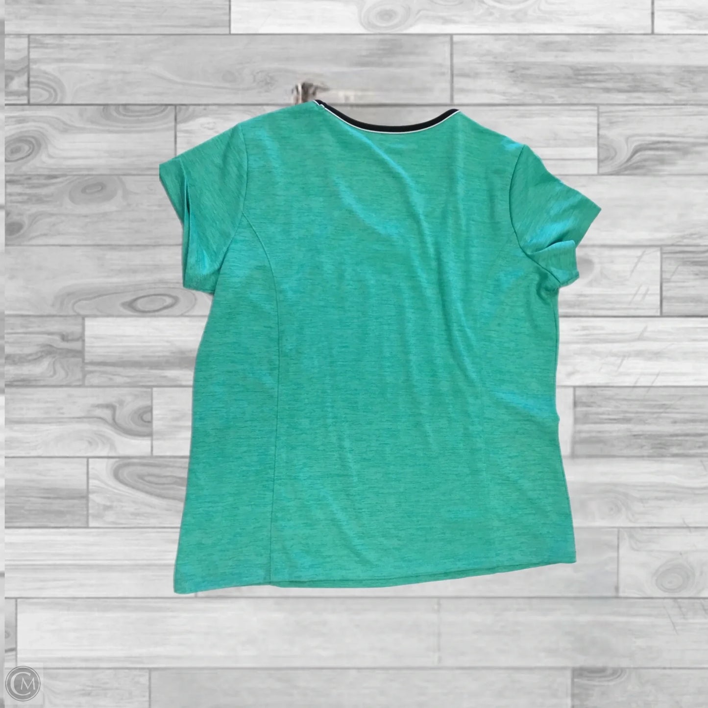 Top Short Sleeve By Made For Life In Green, Size: Xl