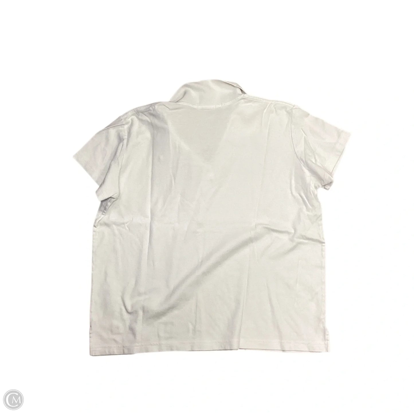 Top Short Sleeve Designer By Lilly Pulitzer In White, Size: Xl