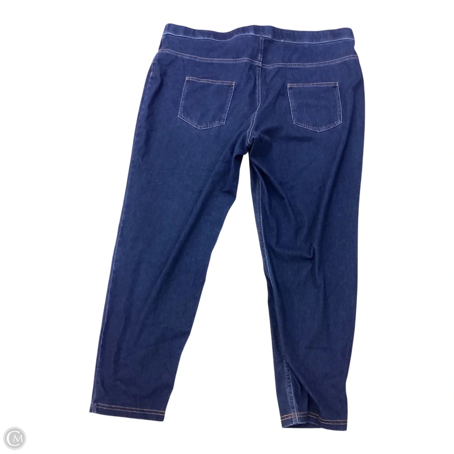 Pants Leggings By Zac And Rachel In Blue, Size: 3x