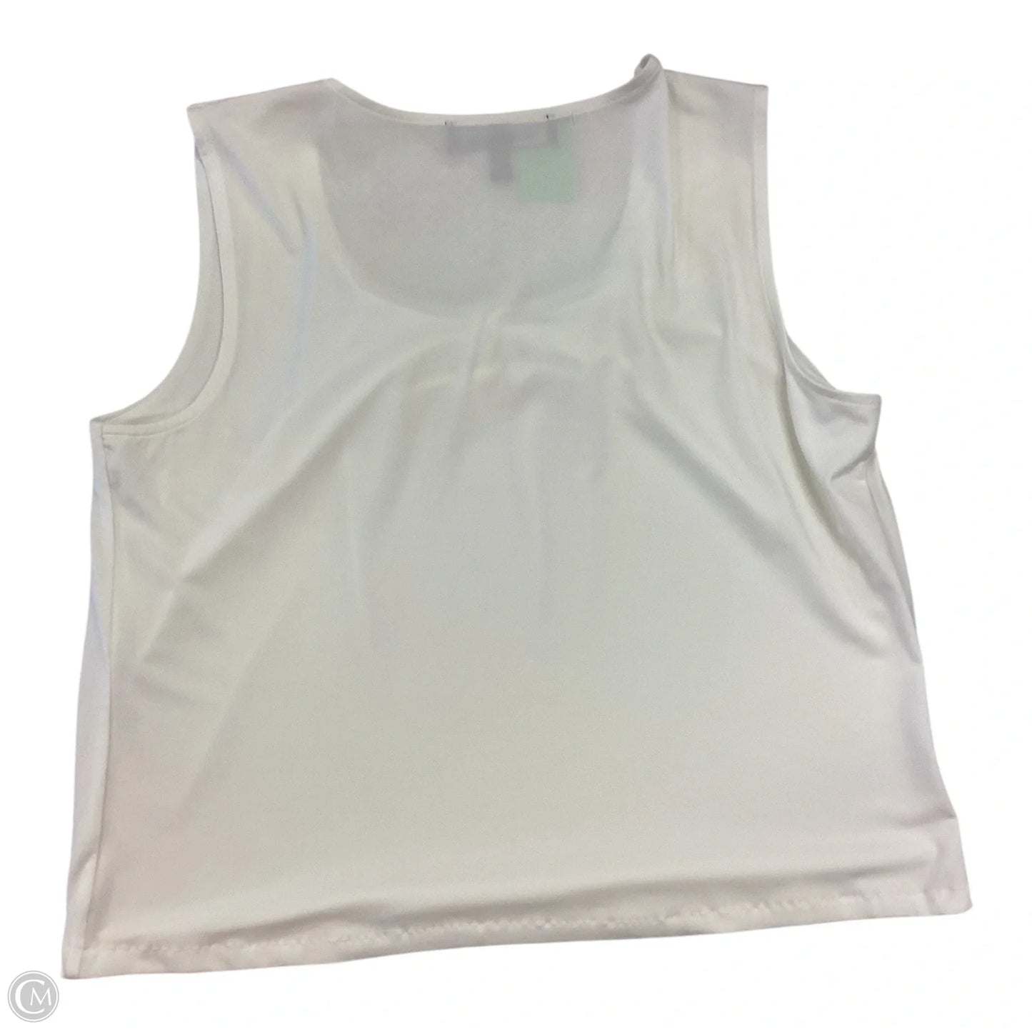 Tank Top By Kasper In Cream, Size: M