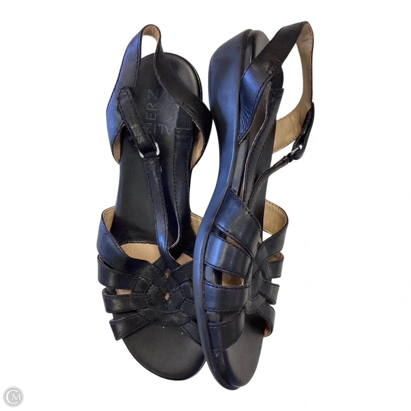 Sandals Flats By Naturalizer In Black, Size: 8