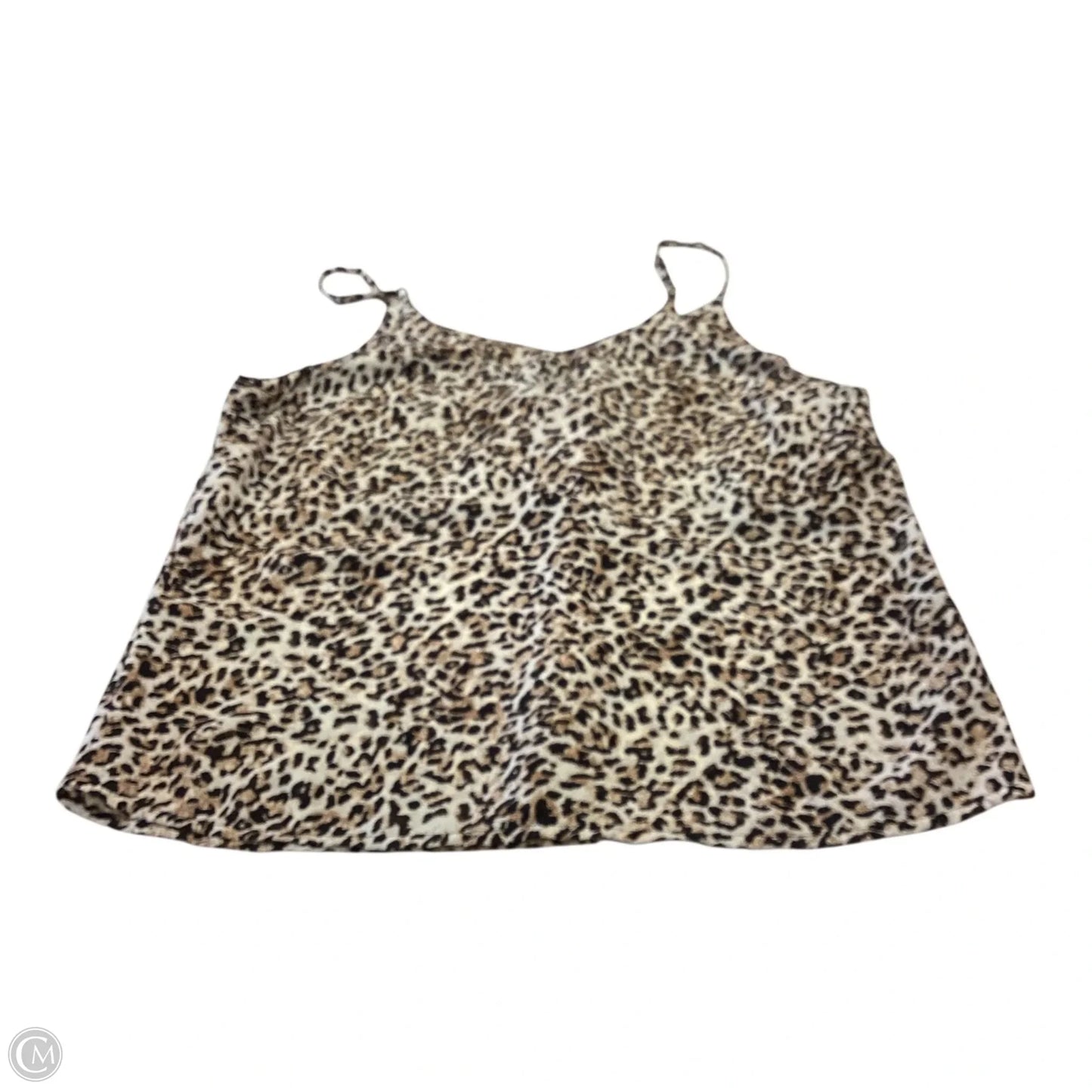 Top Cami By Japna In Animal Print, Size: L