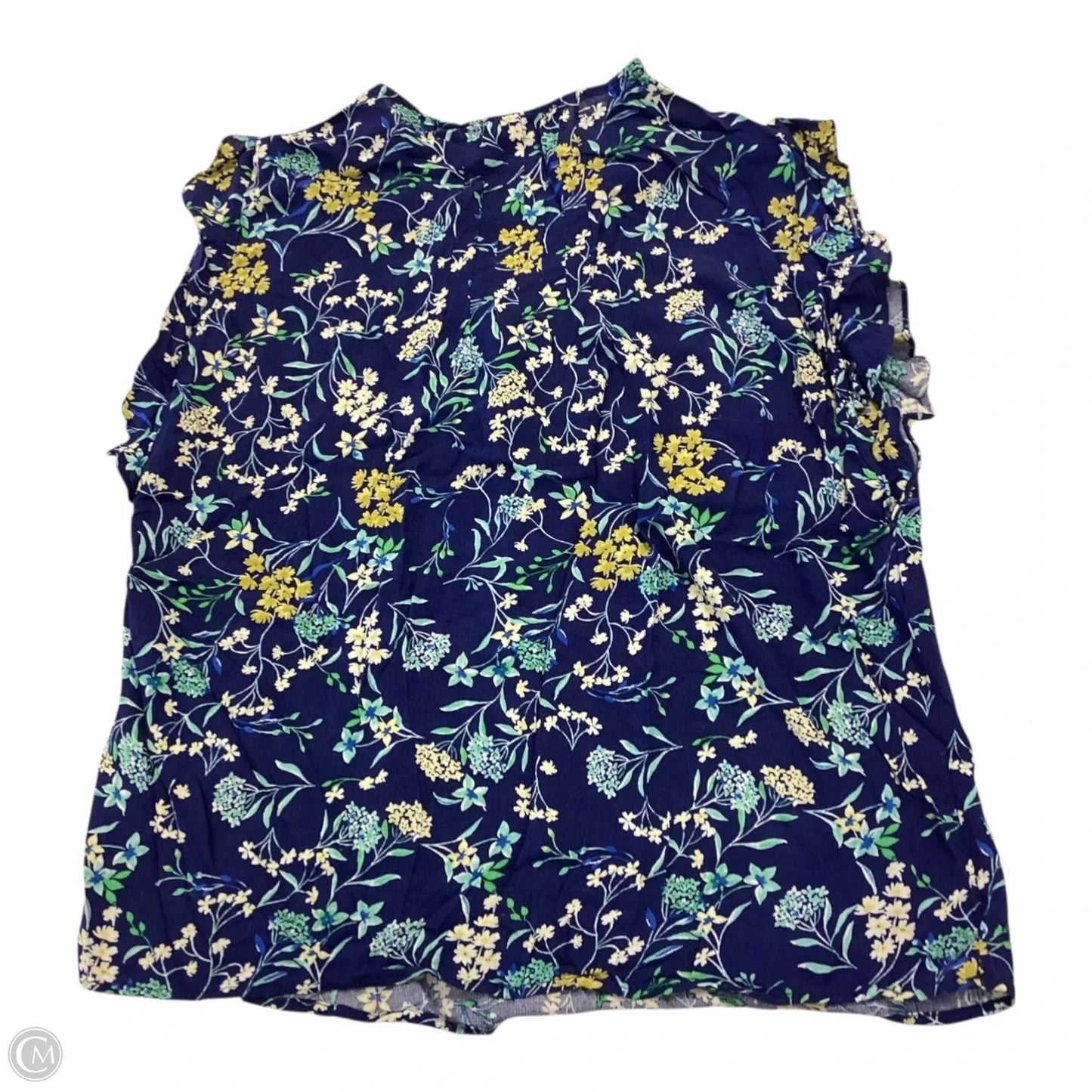 Top Short Sleeve By Rachel Roy In Floral Print, Size: L