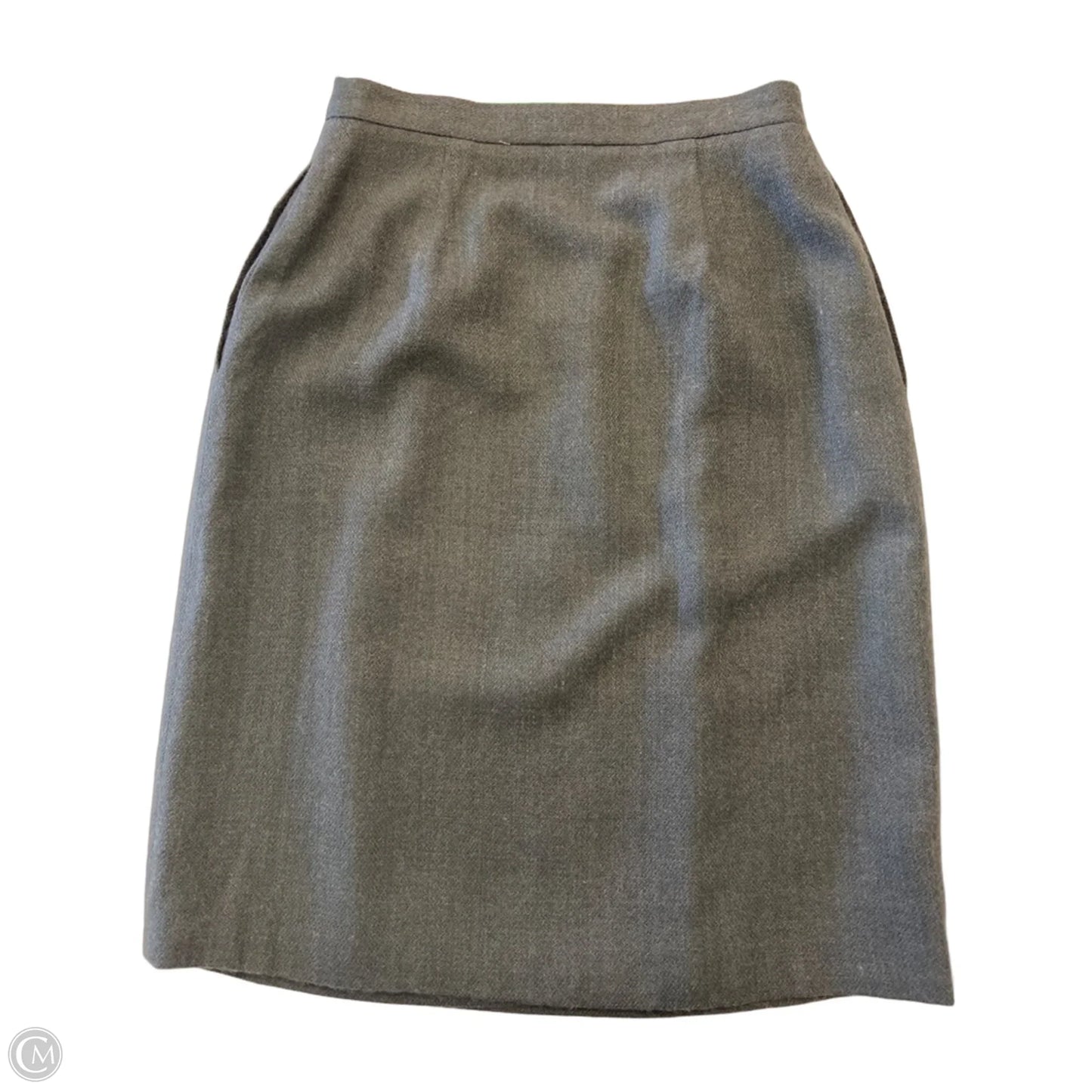 Skirt Mini & Short By Lands End In Grey, Size: 4