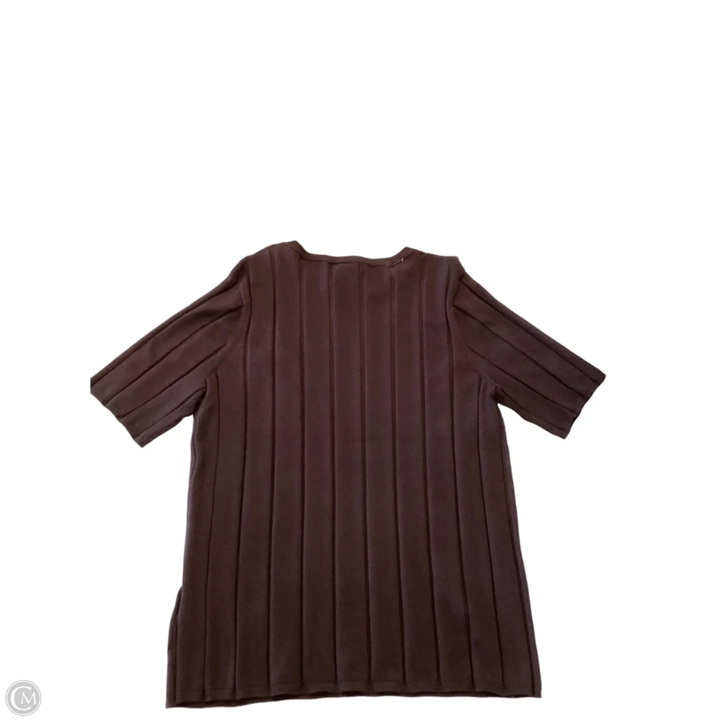 Top Short Sleeve By House Of Harlow In Brown, Size: L