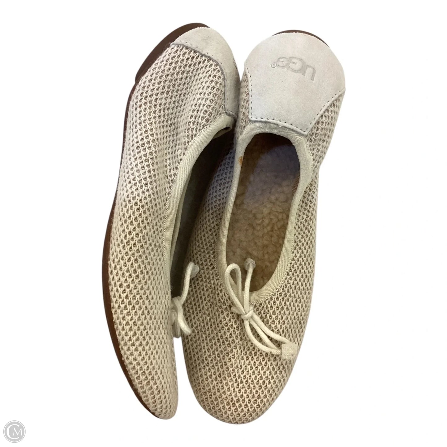Shoes Designer By Ugg In Cream, Size: 10