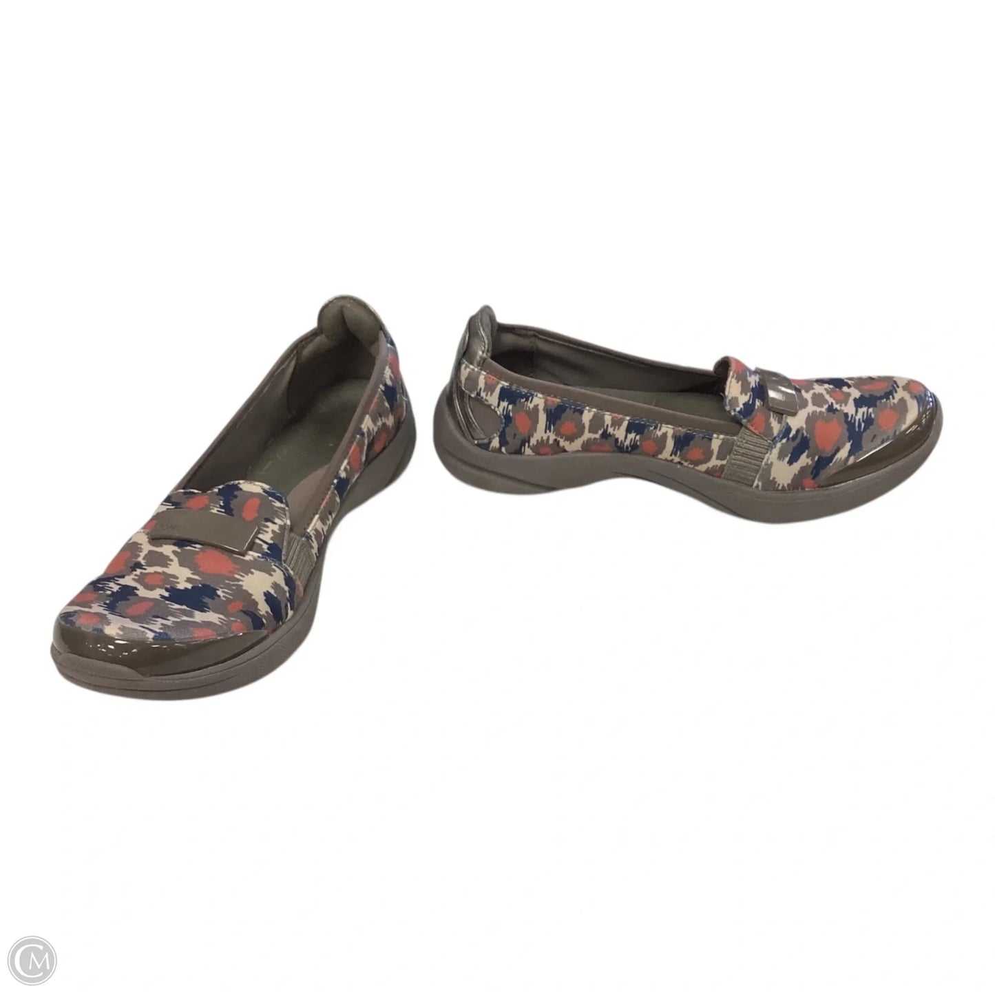 Shoes Heels Wedge By Bzees In Brown, Size: 6