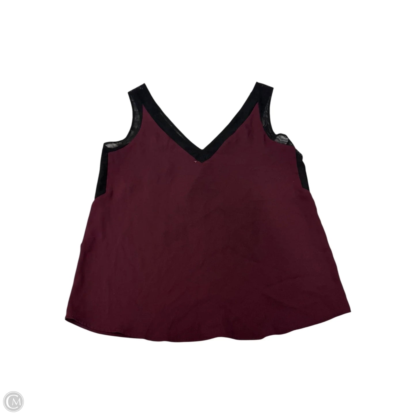 Top Short Sleeve By Anne Klein In Purple, Size: S