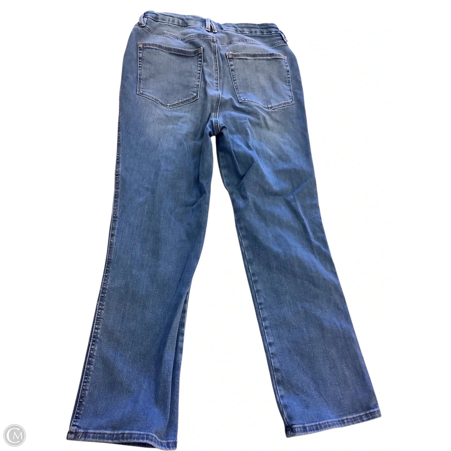 Jeans Cropped By Good American In Blue, Size: 14