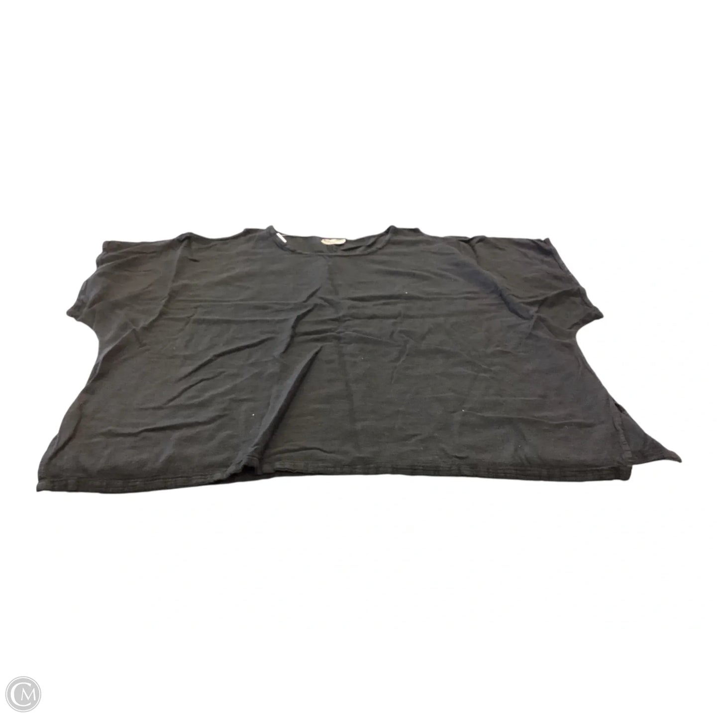 Top Short Sleeve By Clothes Mentor In Black, Size: Osfm