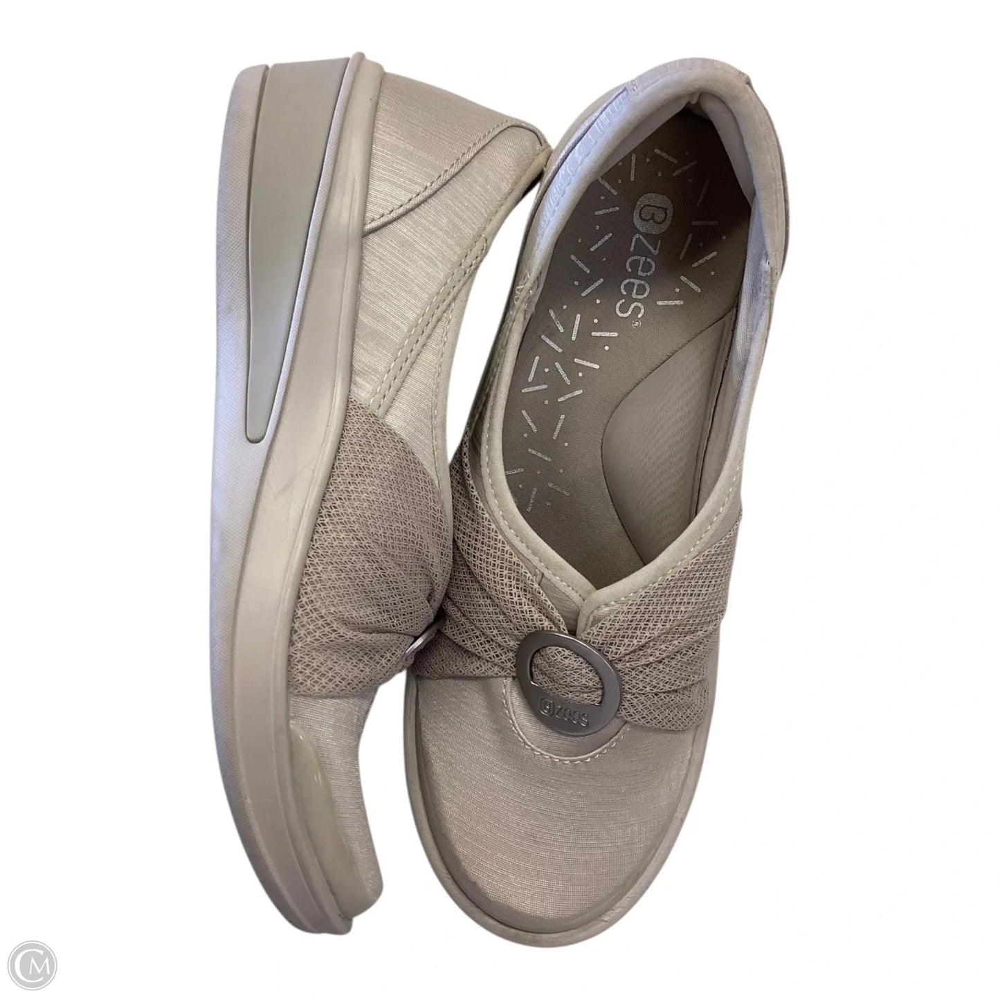 Shoes Flats By Clothes Mentor In Tan, Size: 9.5