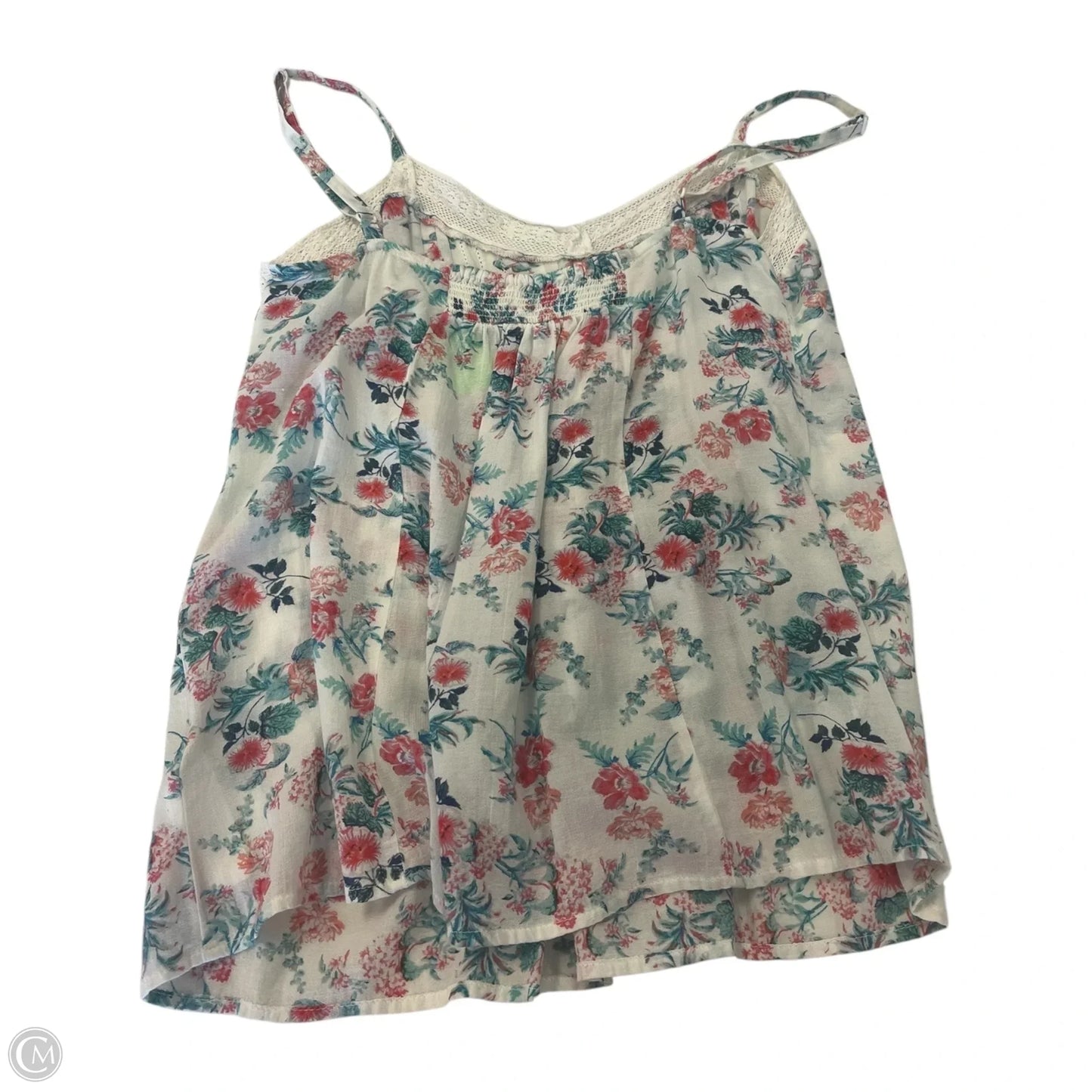 Top Sleeveless By Clothes Mentor In Floral Print, Size: 6
