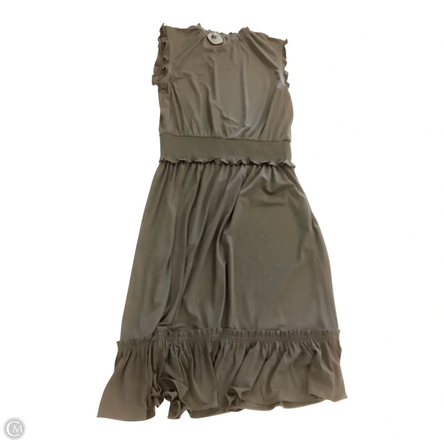 Dress Casual Midi By Michael By Michael Kors In Black, Size: L