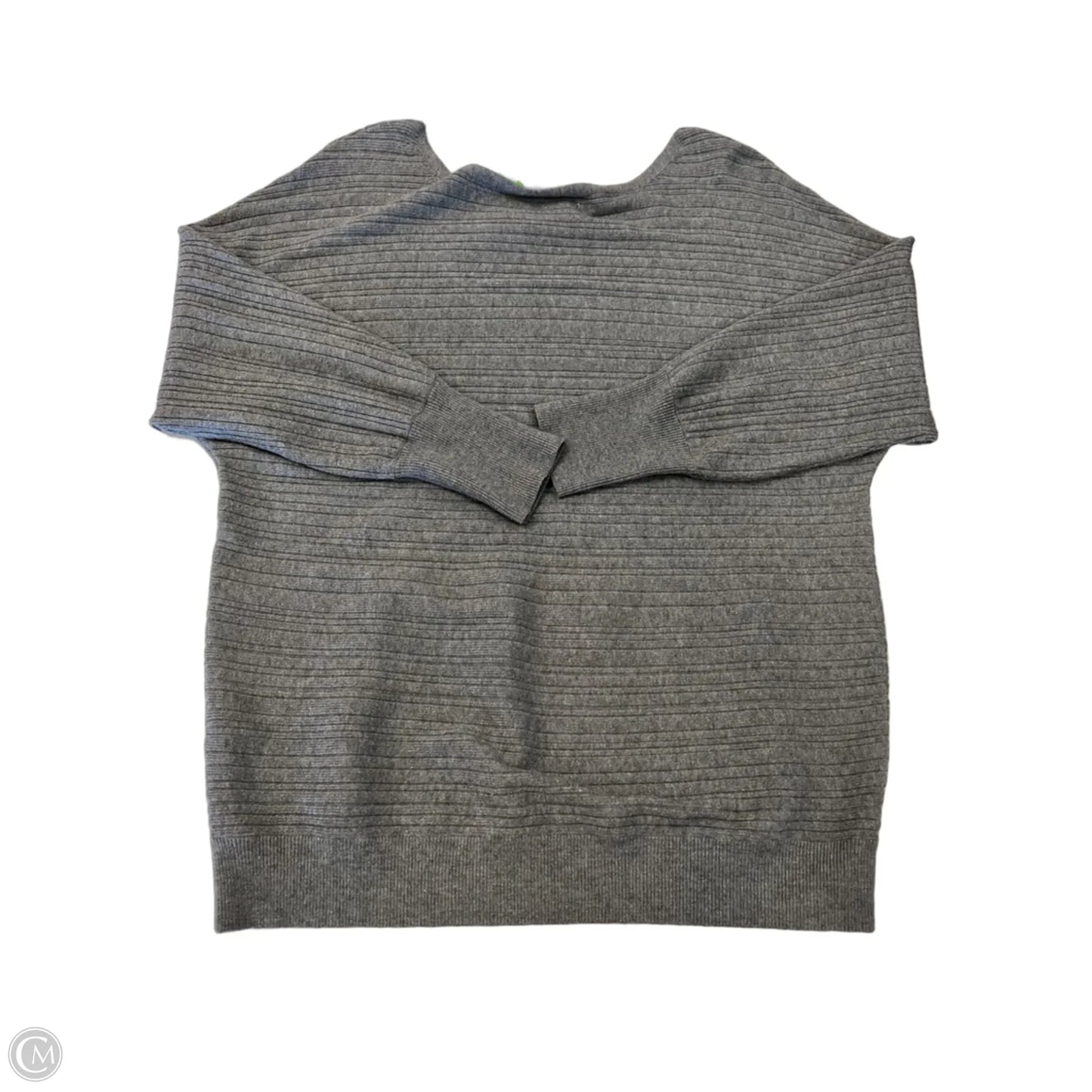 Sweater By Chicos In Grey, Size: L