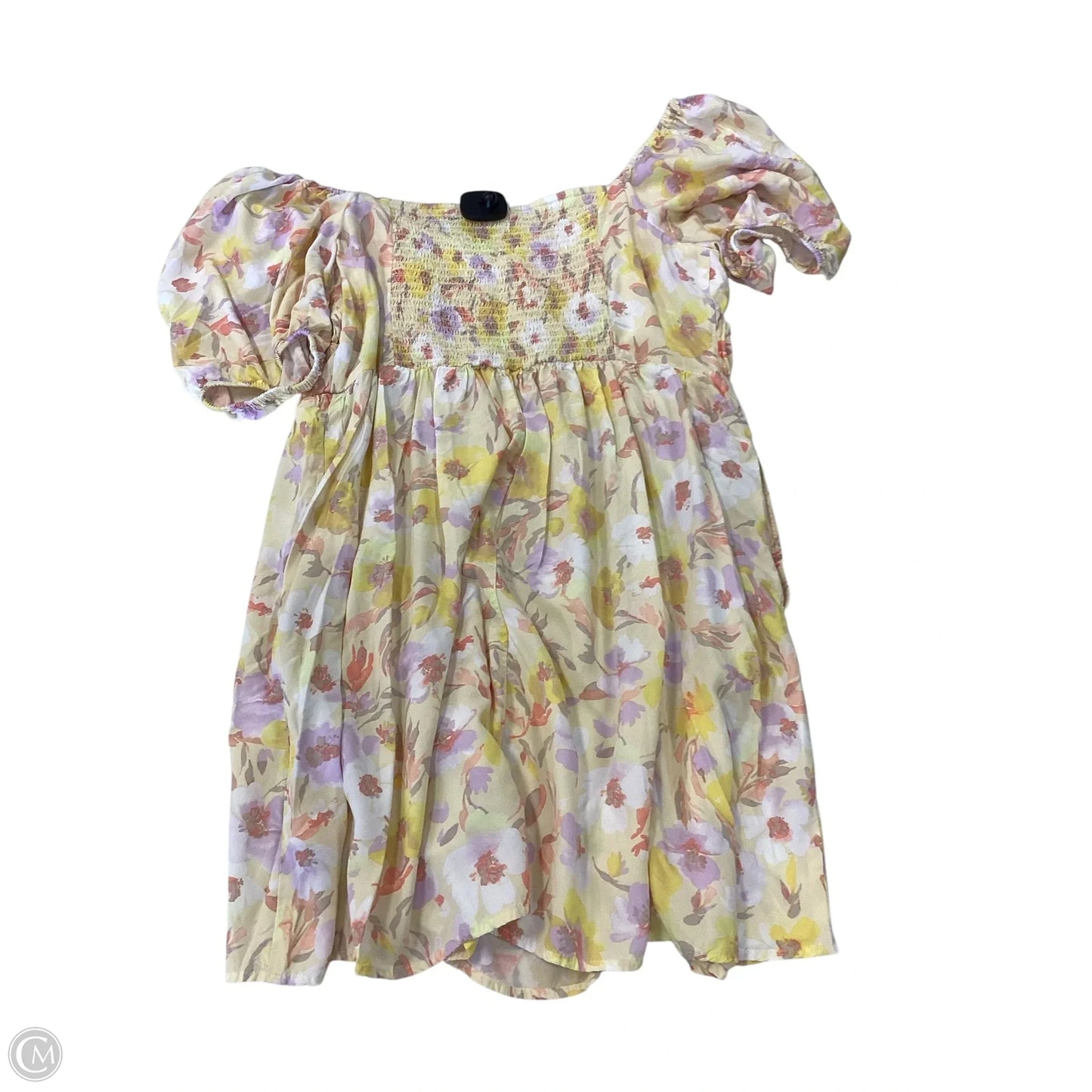 Dress Casual Short By Gap In Yellow, Size: Xl