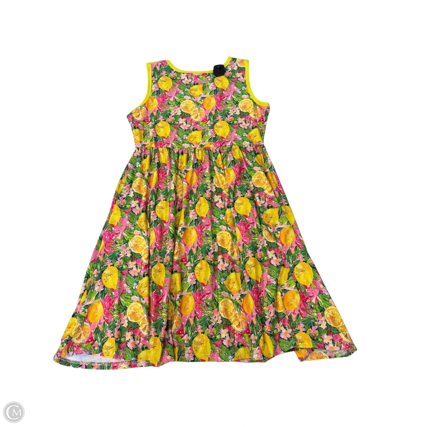 Dress Casual Short By Clothes Mentor In Yellow, Size: L