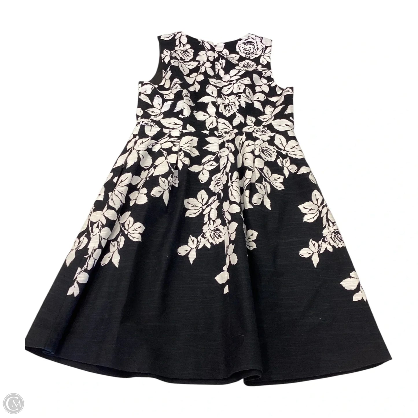 Dress Casual Short By Talbots In Black & White, Size: 8p