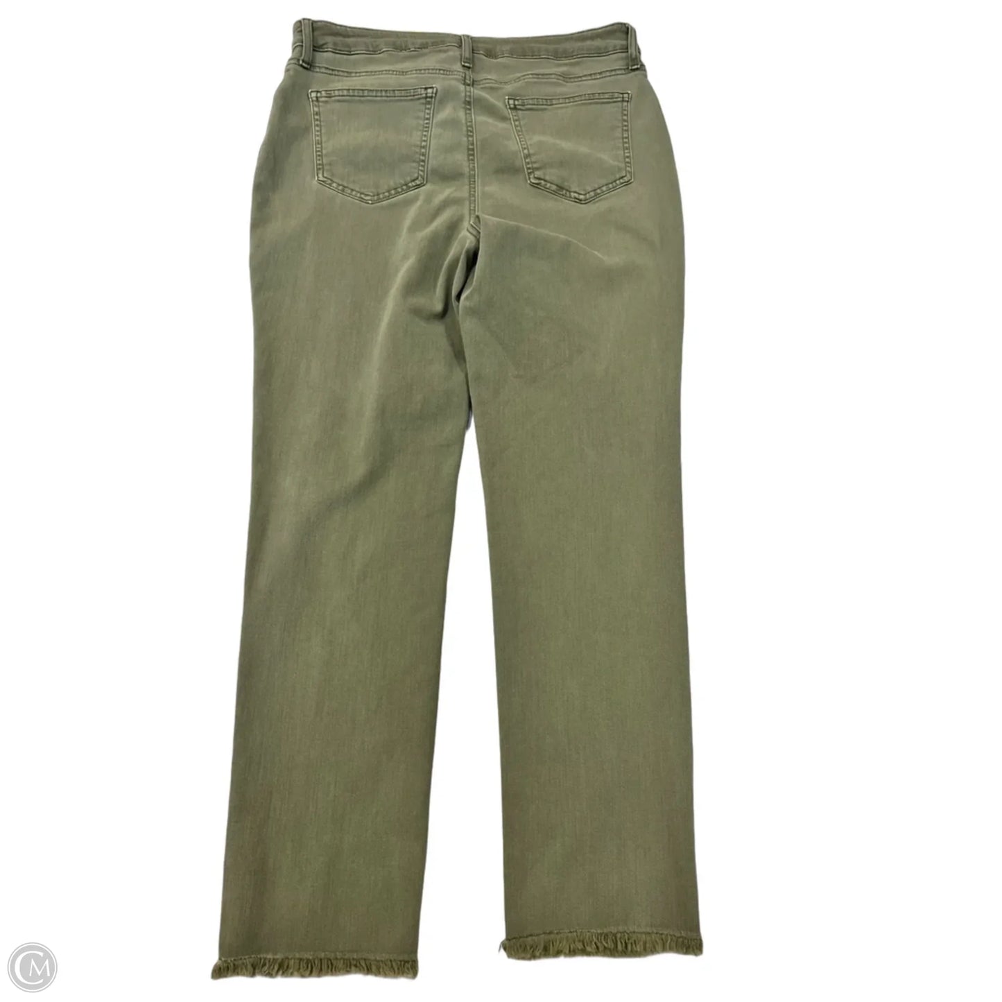 Pants Cropped By Chicos In Green, Size: M