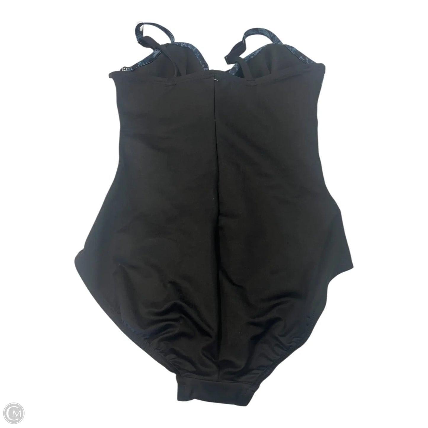 Swimsuit By Miraclesuit In Black & Blue, Size: 8
