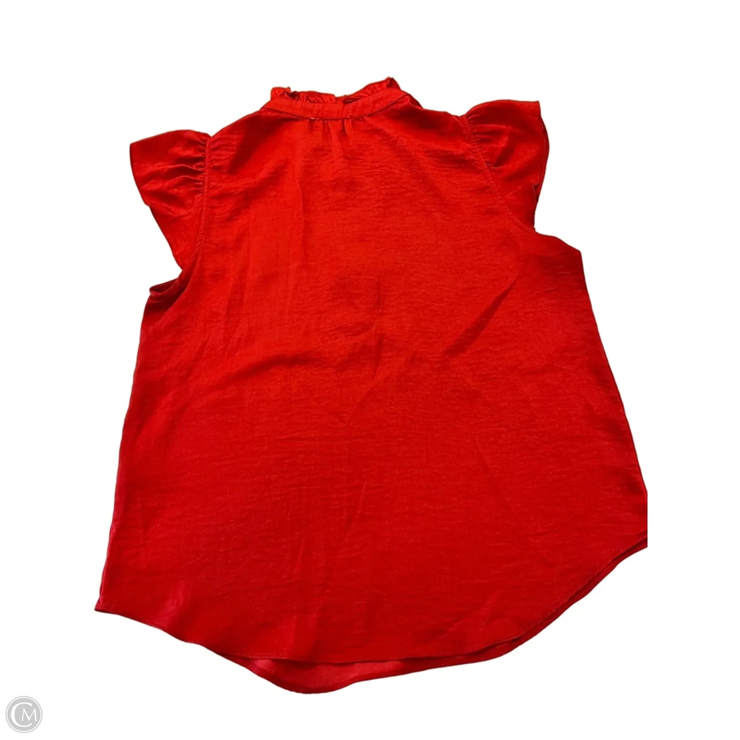 Blouse Sleeveless By Clothes Mentor In Red, Size: S