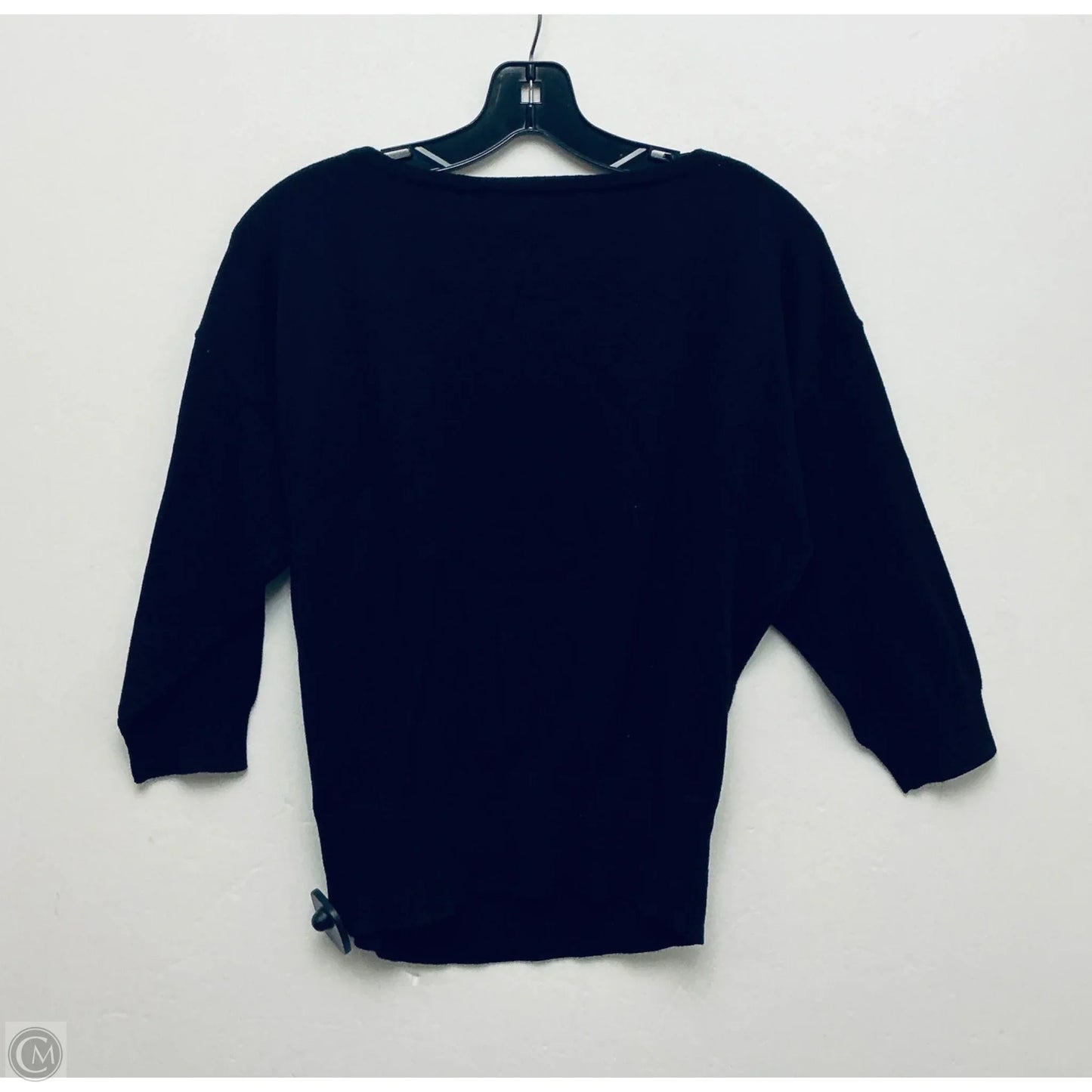 Top Short Sleeve By Tommy Hilfiger In Black, Size: Xs