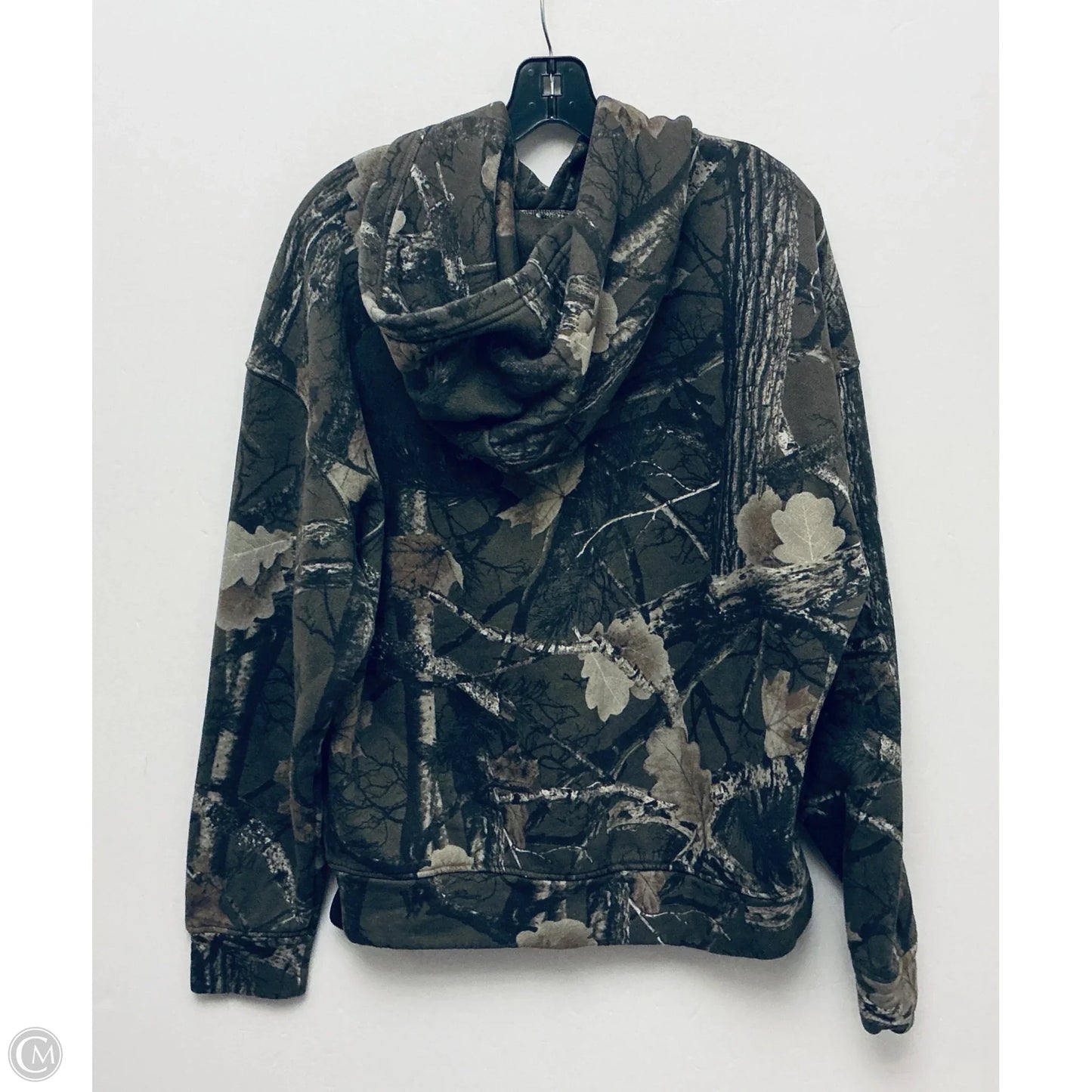 Sweatshirt Hoodie By Hollister In Camouflage Print, Size: M