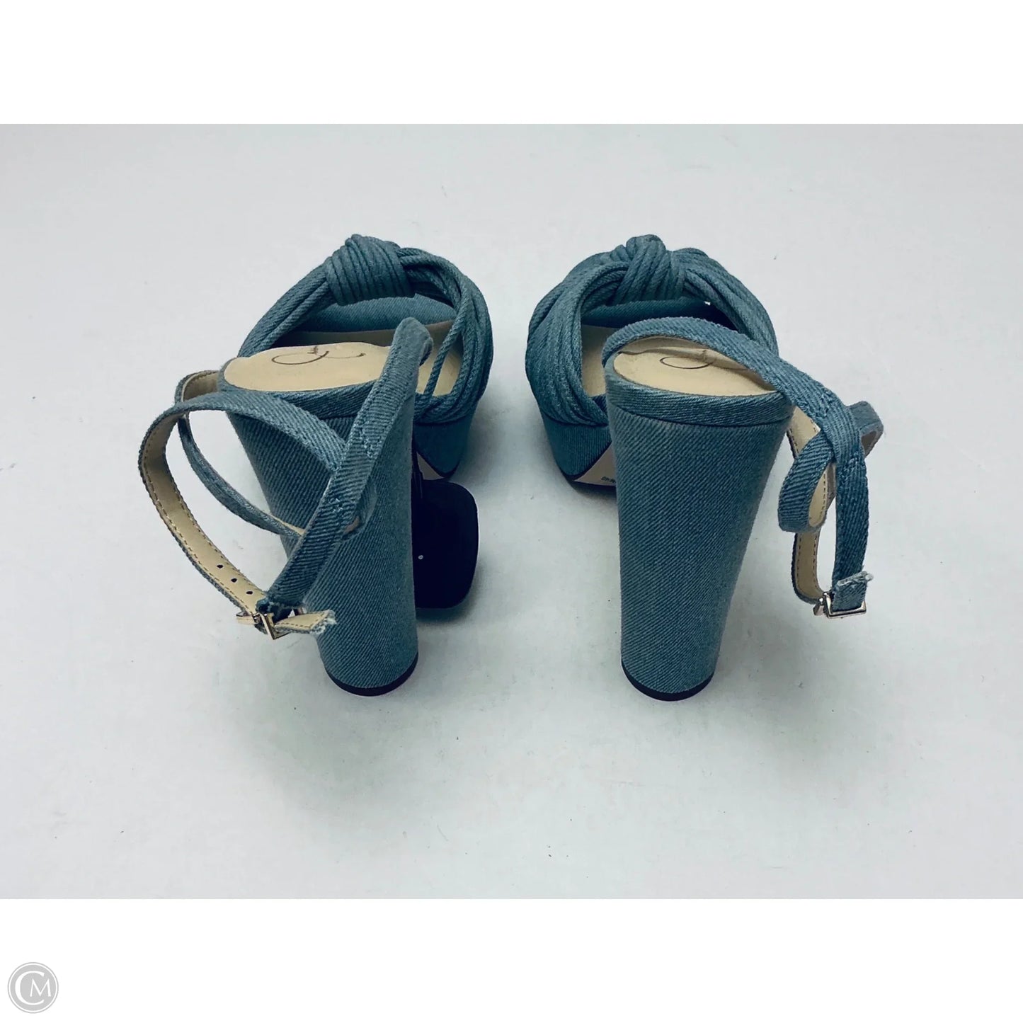 Shoes Heels Stiletto By Jessica Simpson In Blue, Size: 9