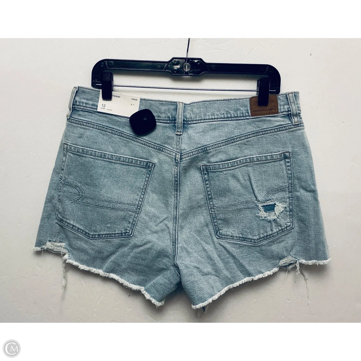 Shorts By American Eagle In Blue Denim, Size: 12