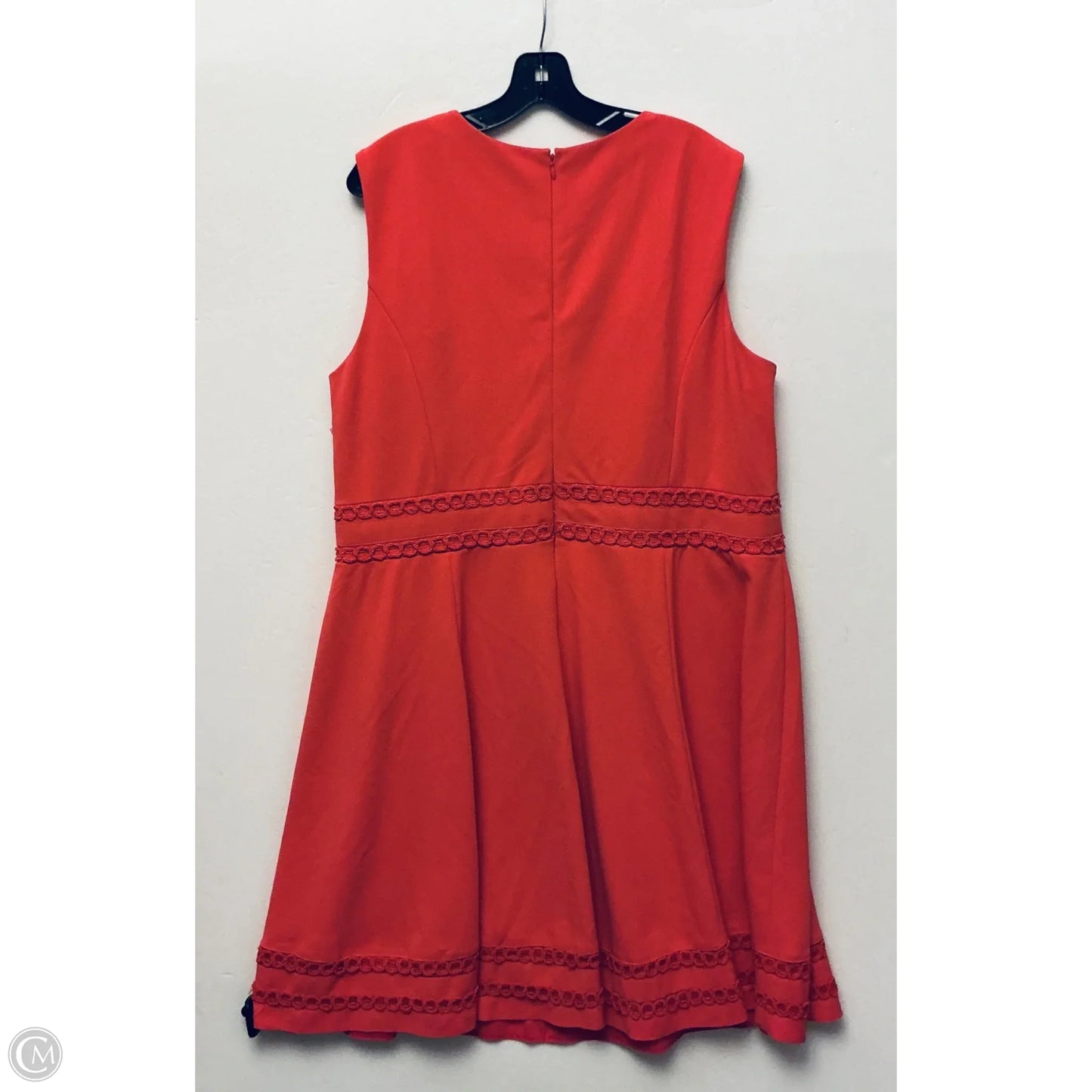 Dress Casual Short By Calvin Klein In Pink, Size: xxl