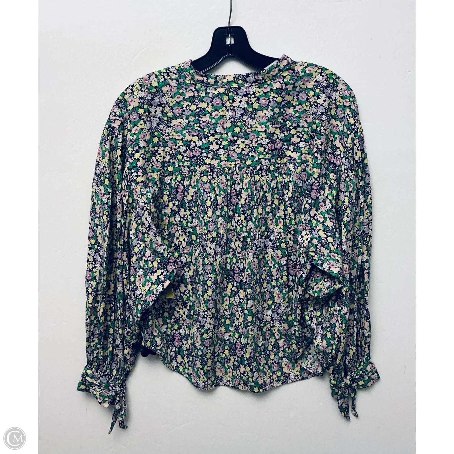 Top Long Sleeve Basic By Maeve In Green, Size: S