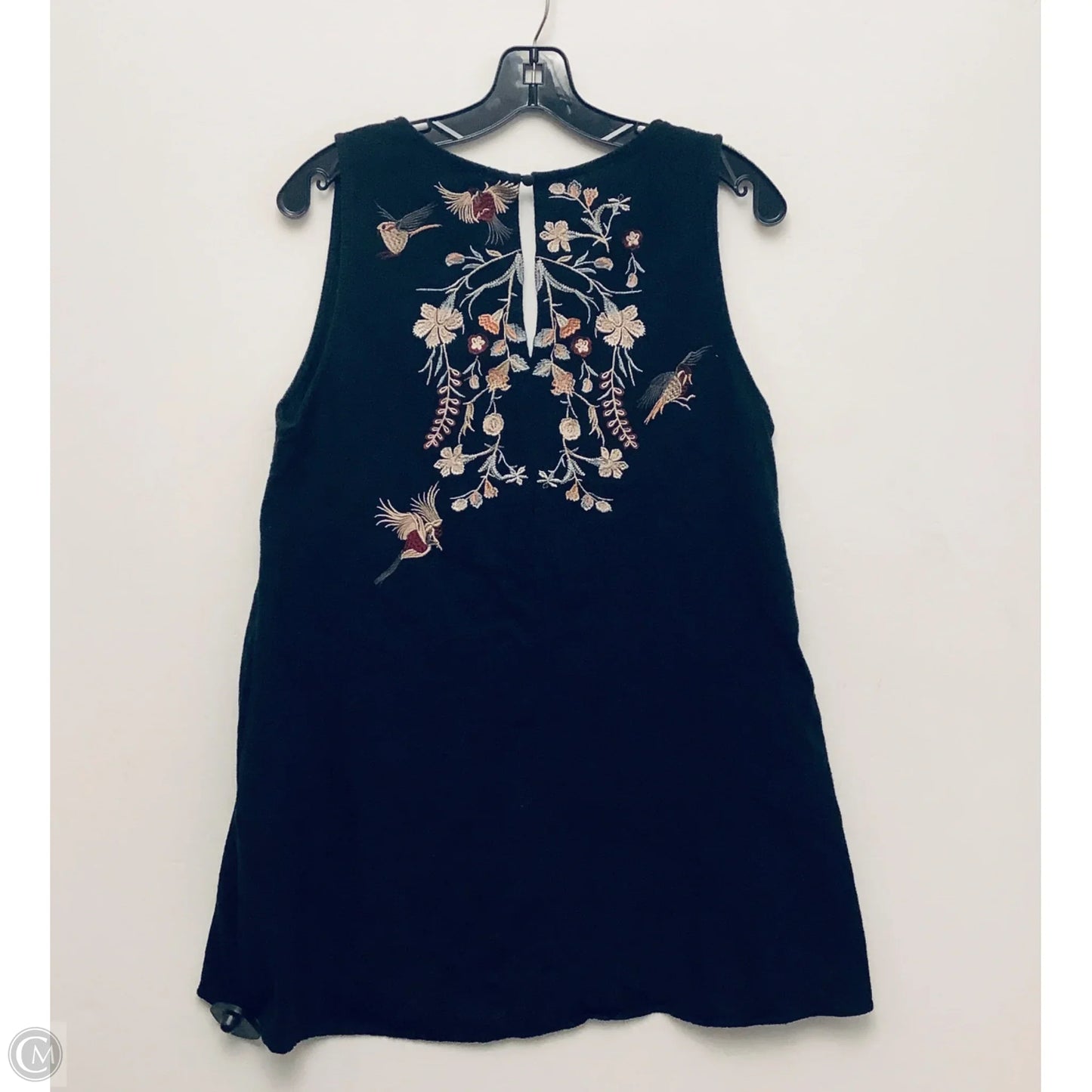 Top Sleeveless Basic By Umgee In Black, Size: L