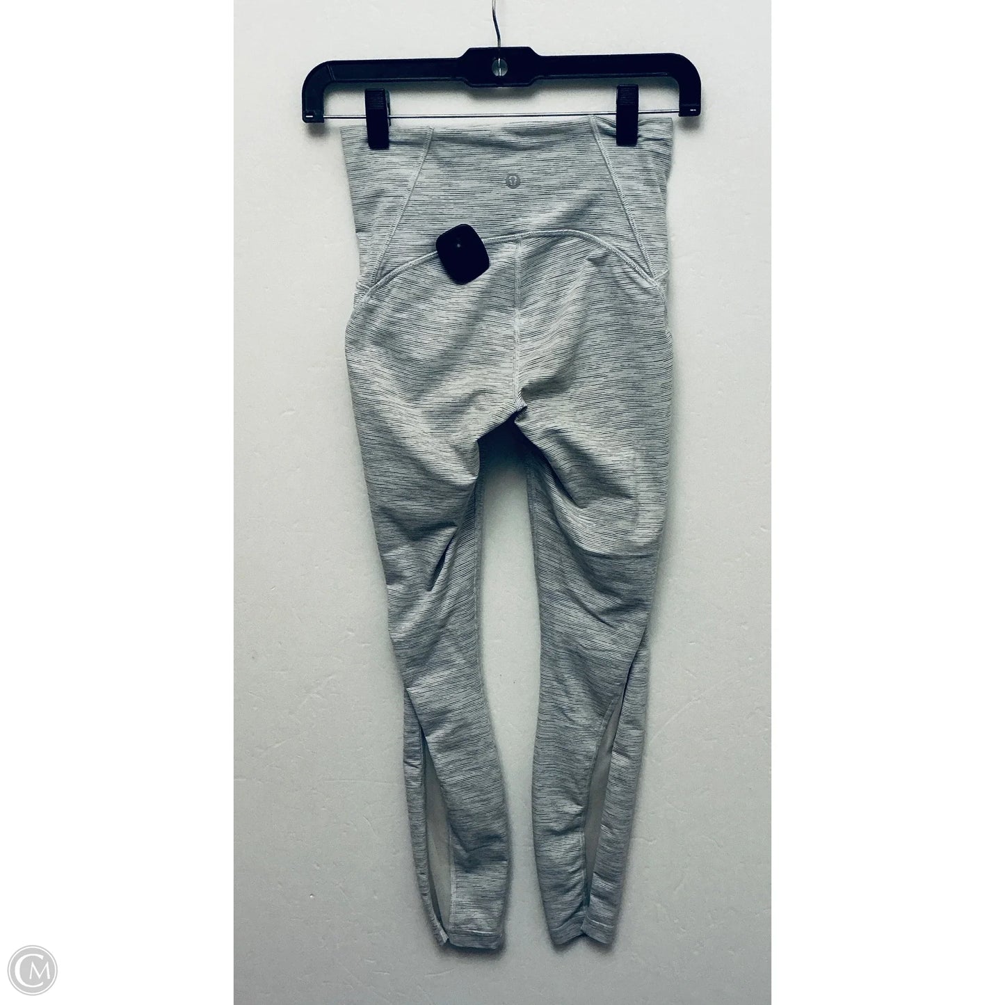 Athletic Leggings By Lululemon In Grey, Size: Xs