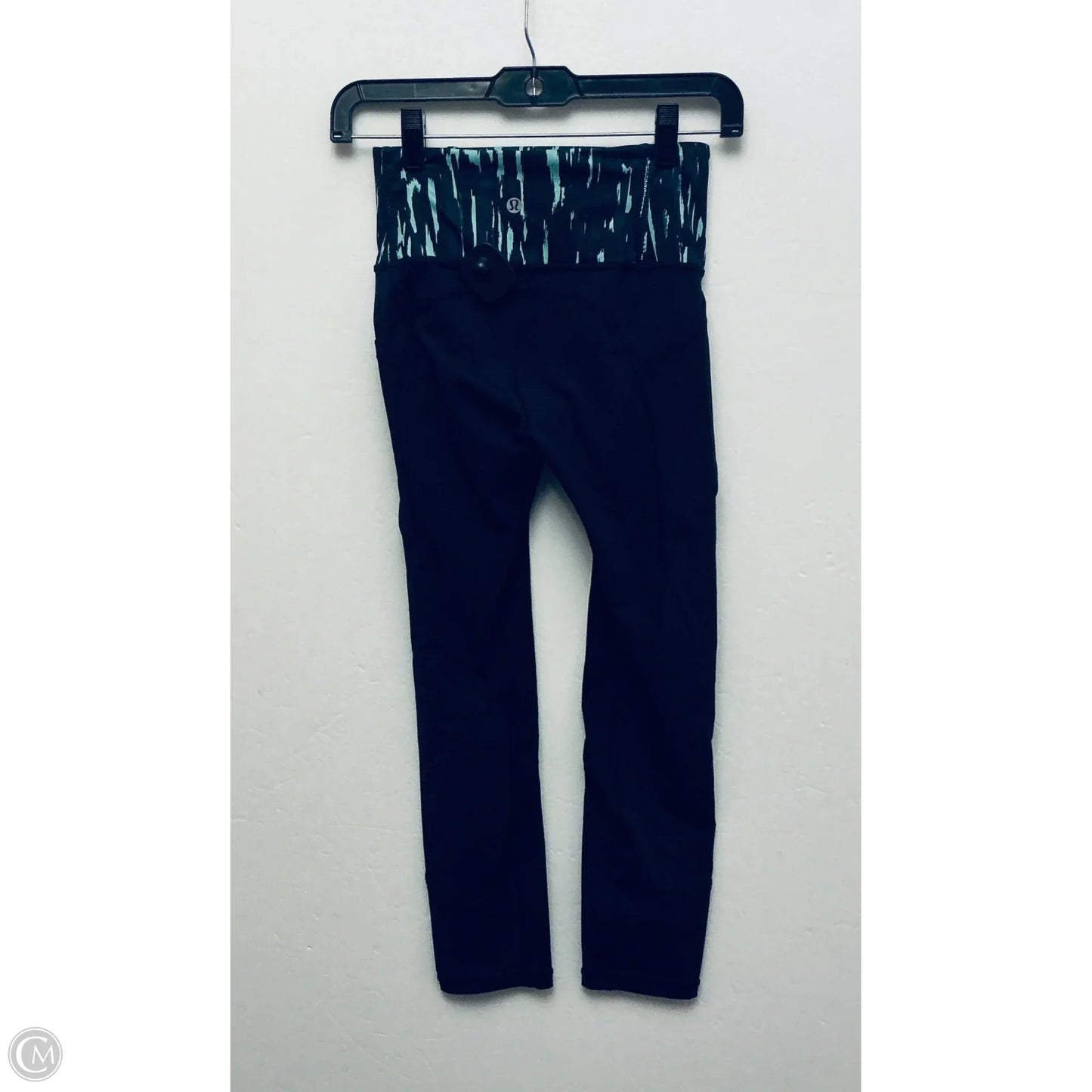 Athletic Leggings By Lululemon In Navy, Size: S
