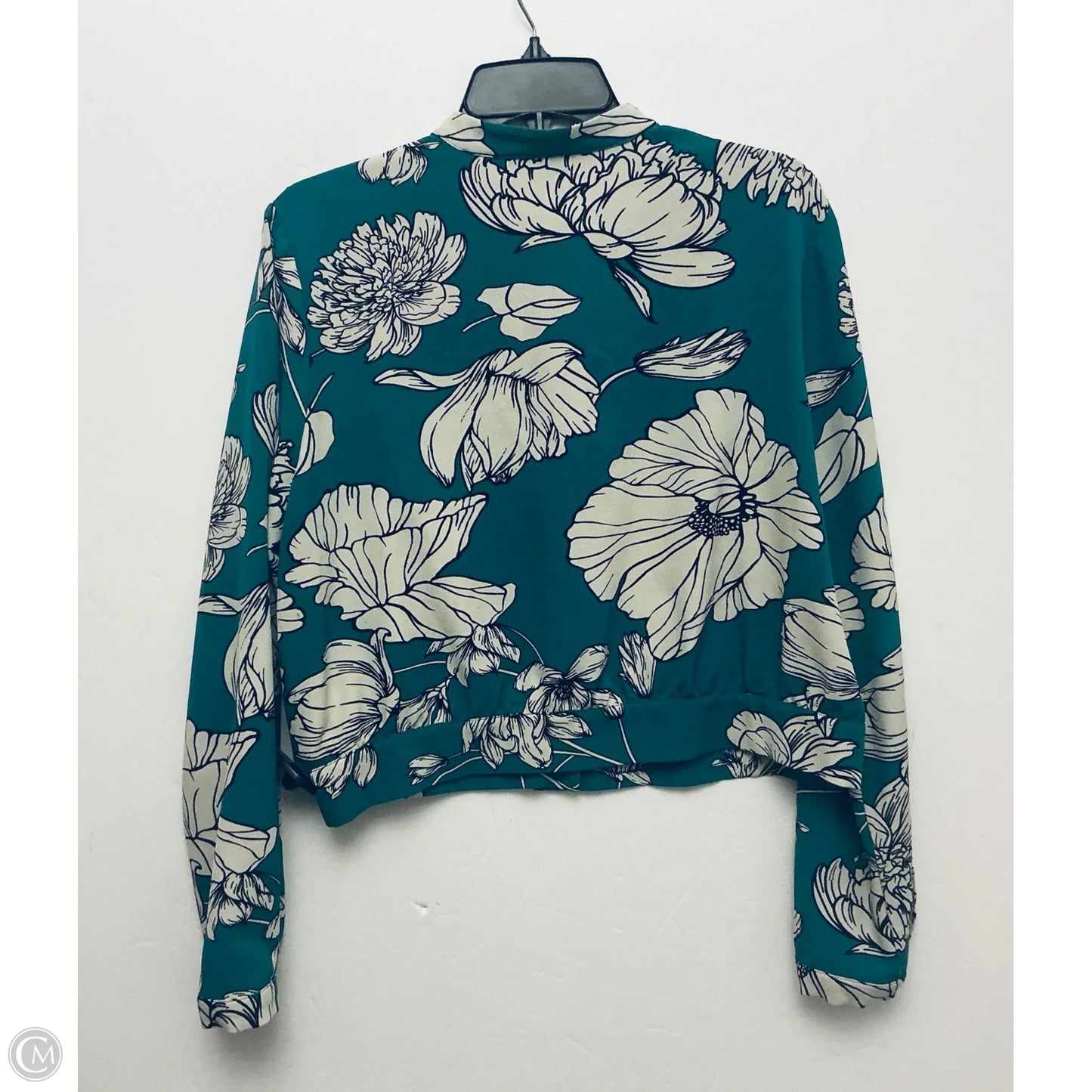 Top Long Sleeve By Rachel Roy In Green, Size: L