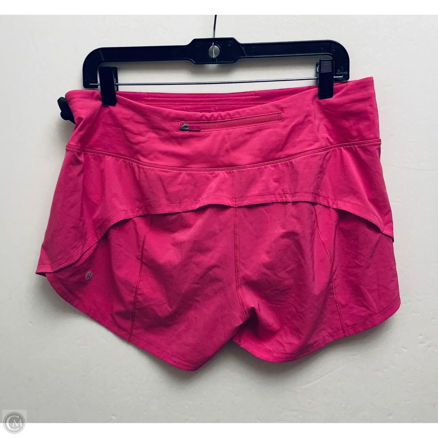 Athletic Shorts By Lululemon In Pink, Size: 10