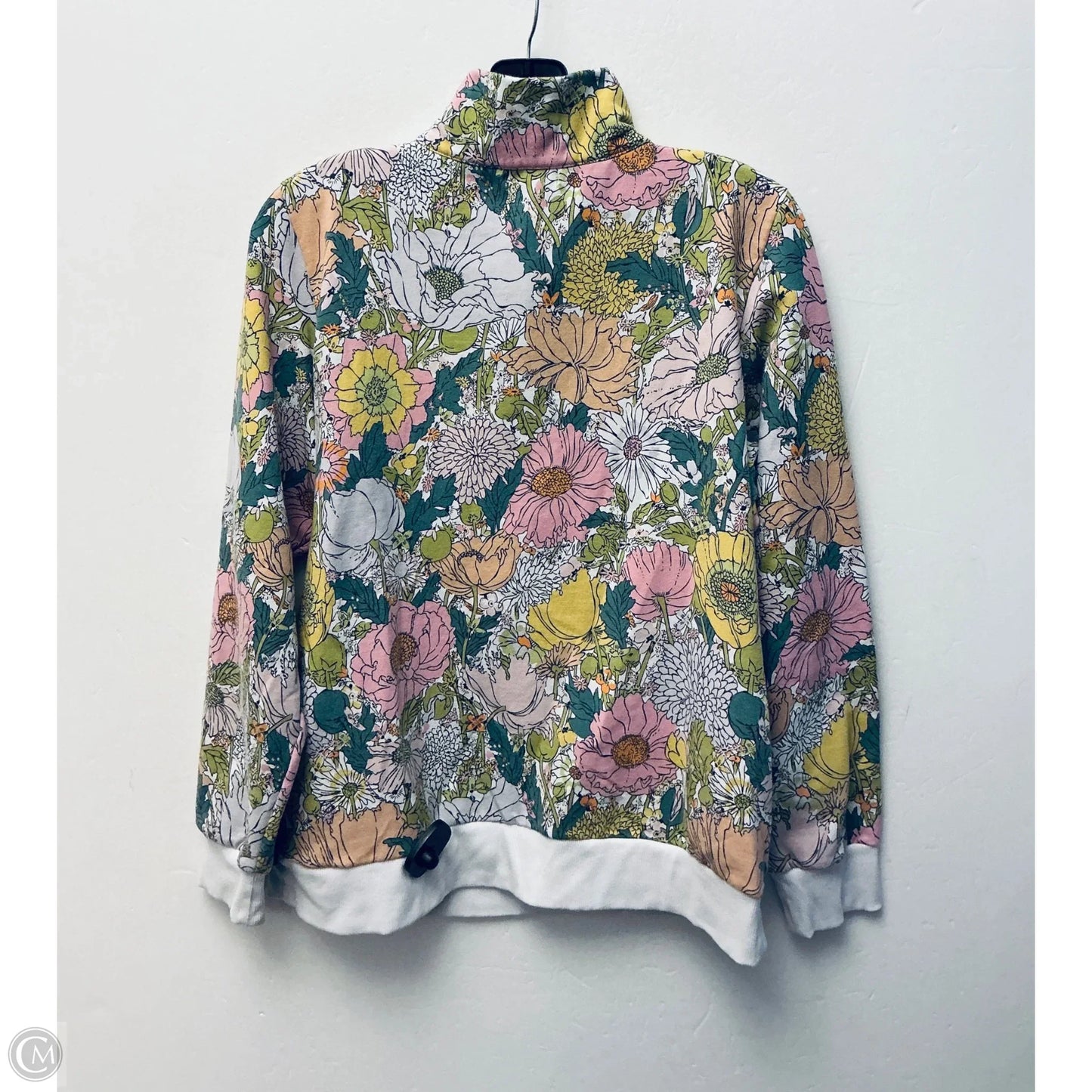 Sweater By Vera Bradley In Floral Print, Size: L