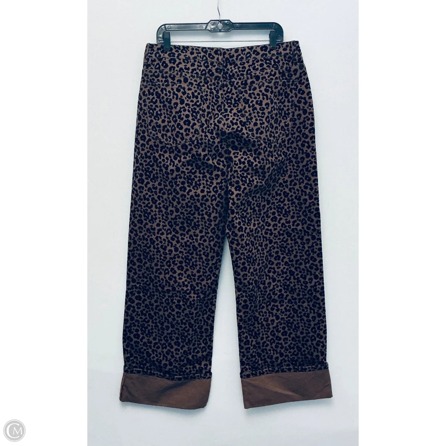 Jeans Wide Leg By Asos In Animal Print, Size: 12