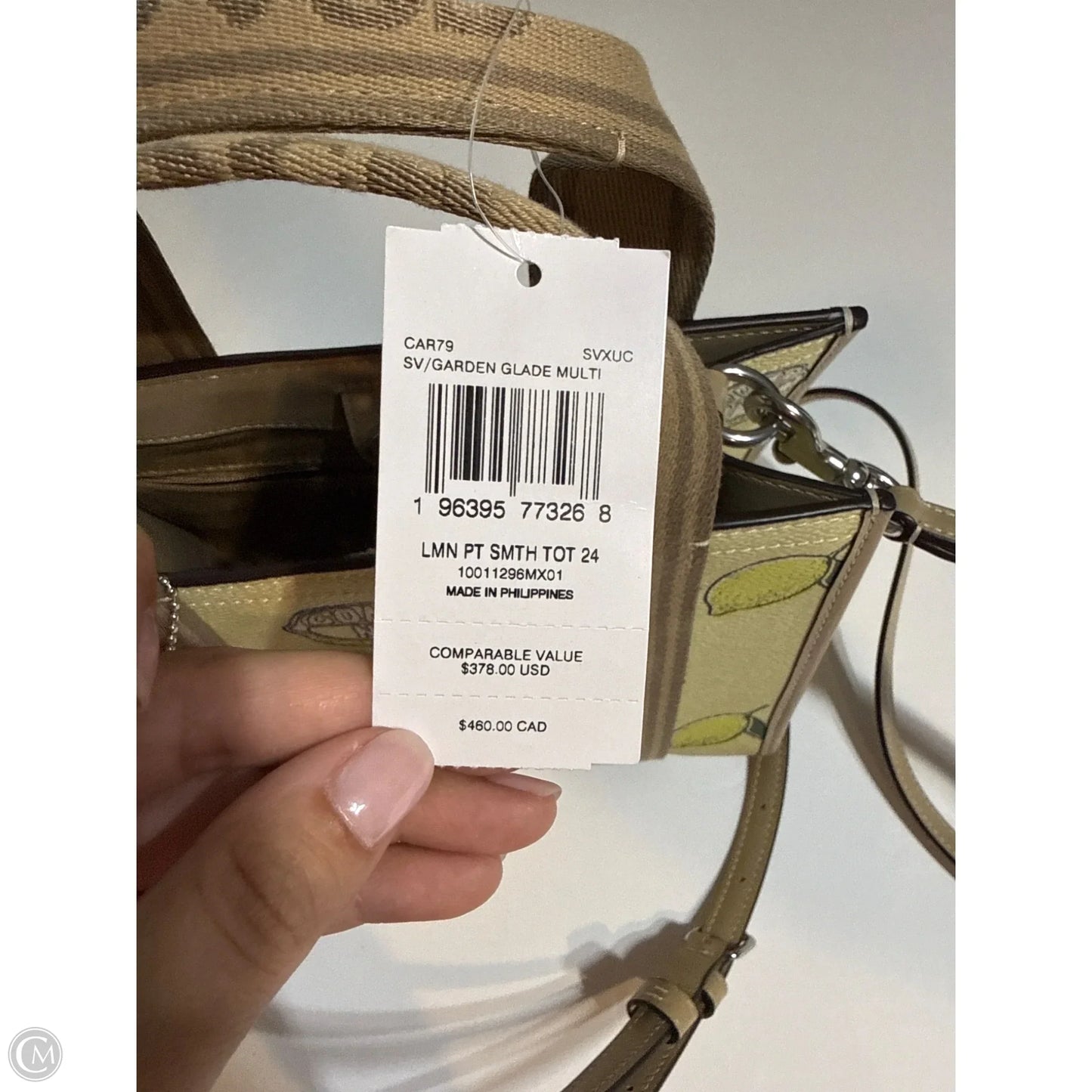 Handbag Designer By Coach, Size: Small