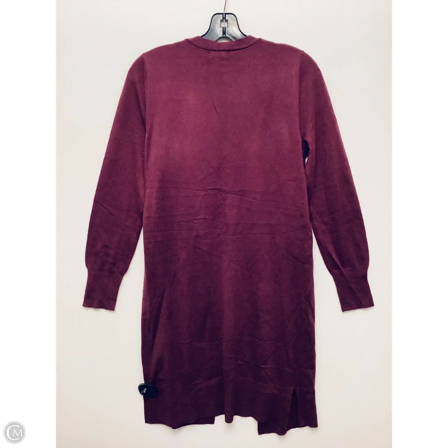 Sweater Cardigan By Halogen In Purple, Size: S