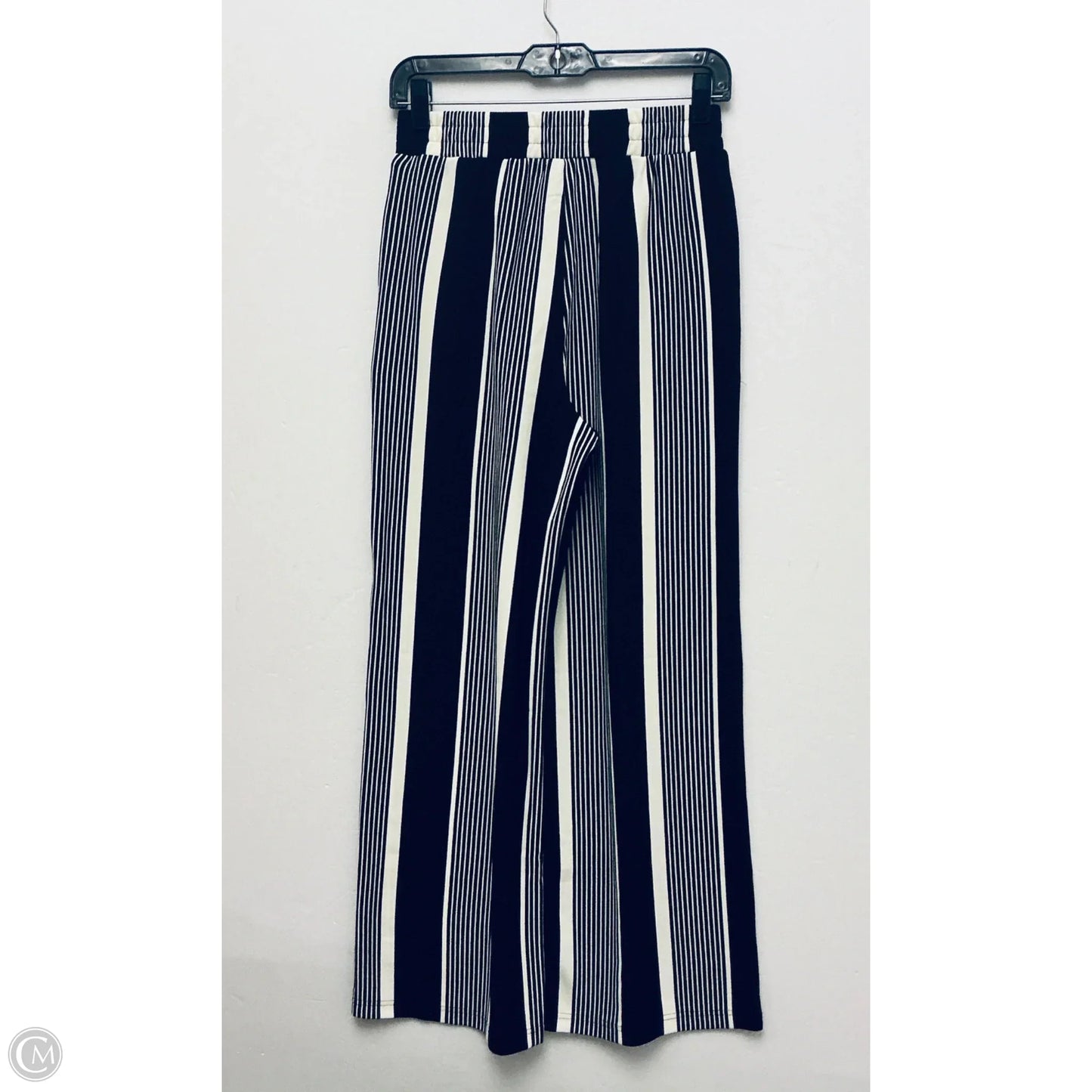 Pants Wide Leg By Skies Are Blue In Striped Pattern, Size: Xs
